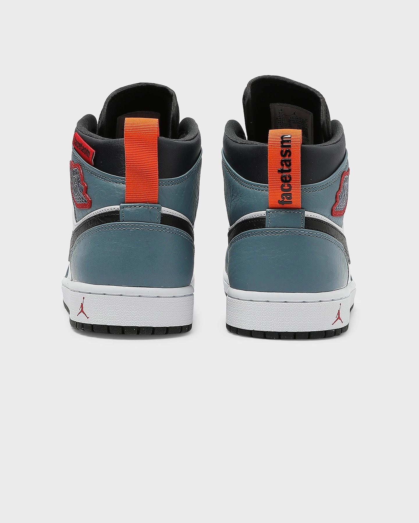 Jordan Air Jordan 1 Mid SE Fearless White/Black/Teal Waterproof Nano Coating Breathable mesh lining