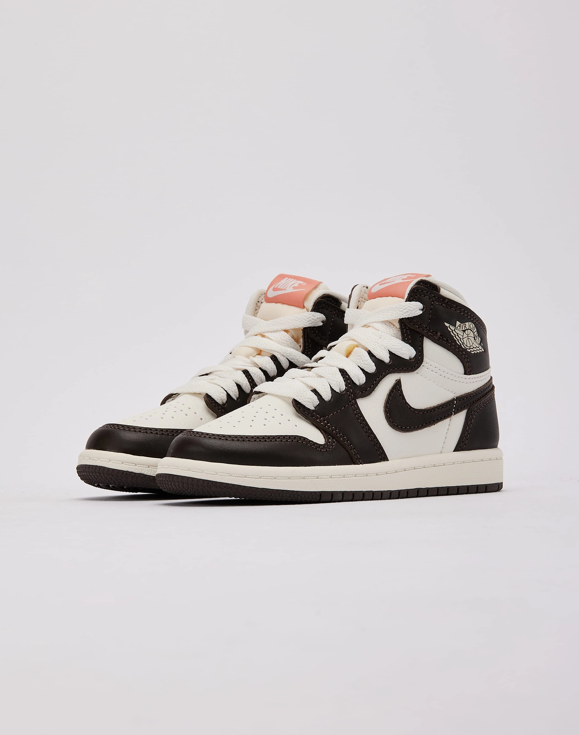 TPU shank Aerodynamic Design Jordan Air Jordan 1 Retro High OG 'Baroque Brown' Pre-School