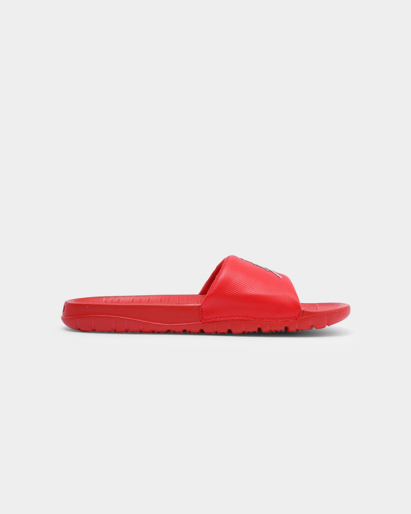 Jordan Jordan Break Slide Red/Metallic Silver Padded Tongue