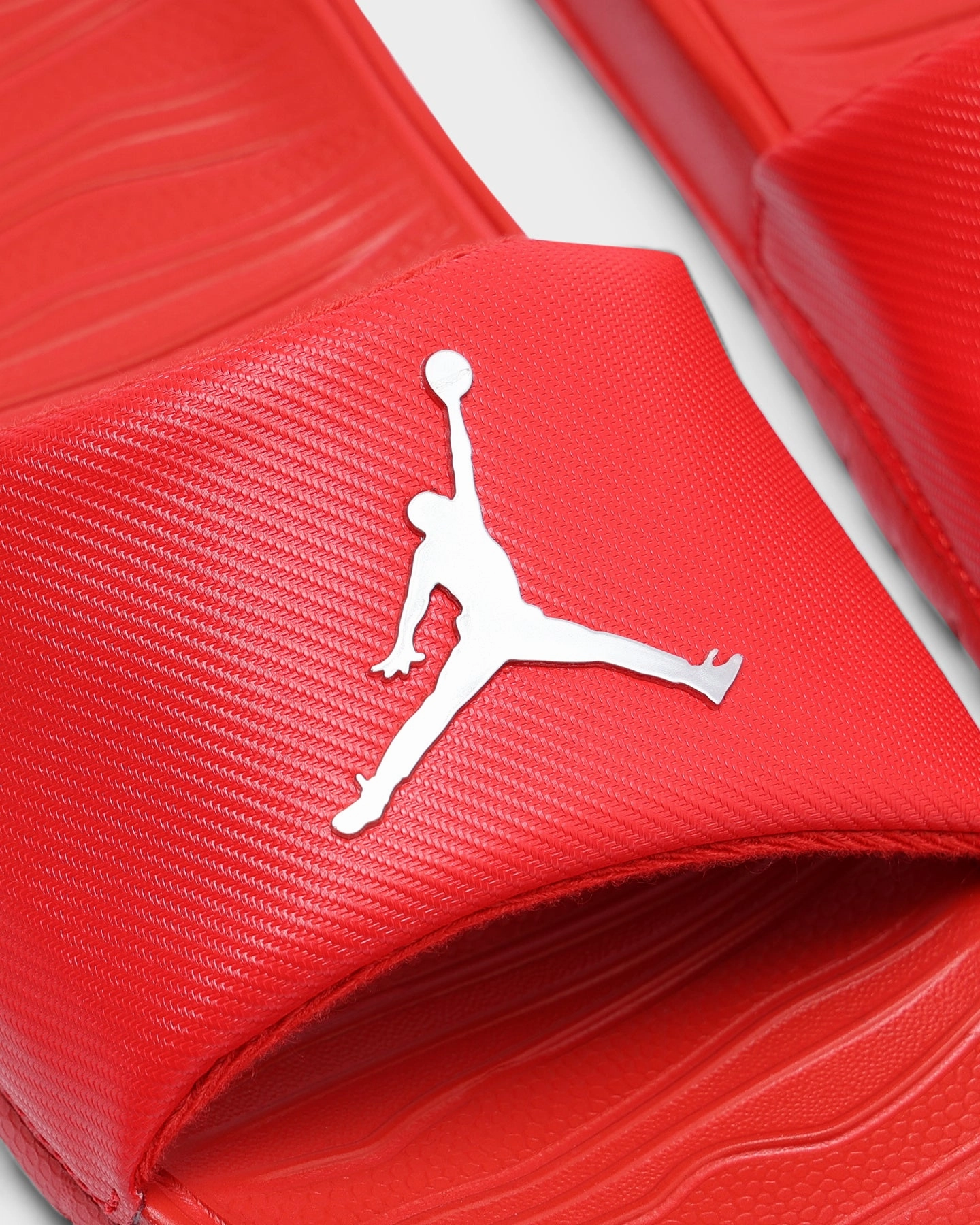 Jordan Jordan Break Slide Red/Metallic Silver Eco Friendly Manufacturing Process