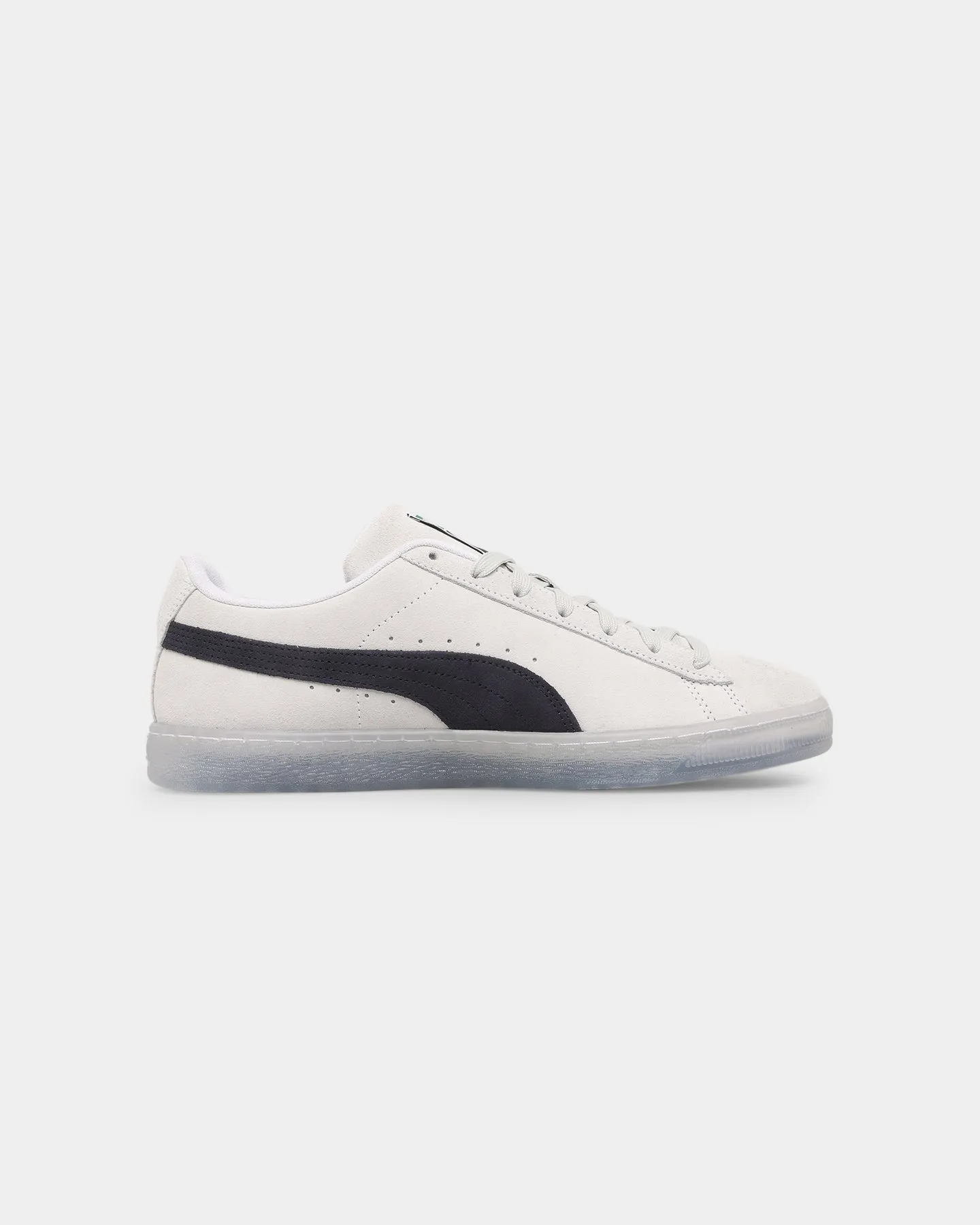 Anatomical Last Shape Puma Suede Translucent Shoes Puma White-Puma Black-Translucent