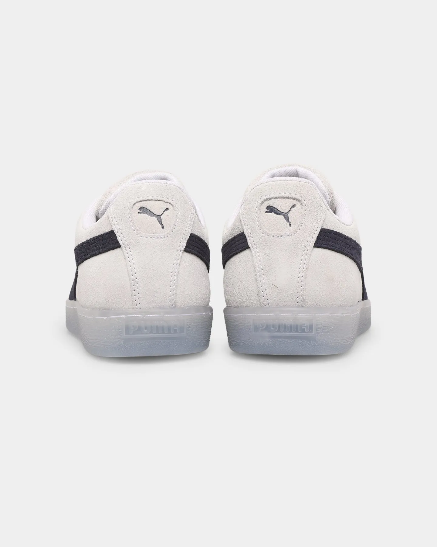 Puma Suede Translucent Shoes Puma White-Puma Black-Translucent Tailored lining