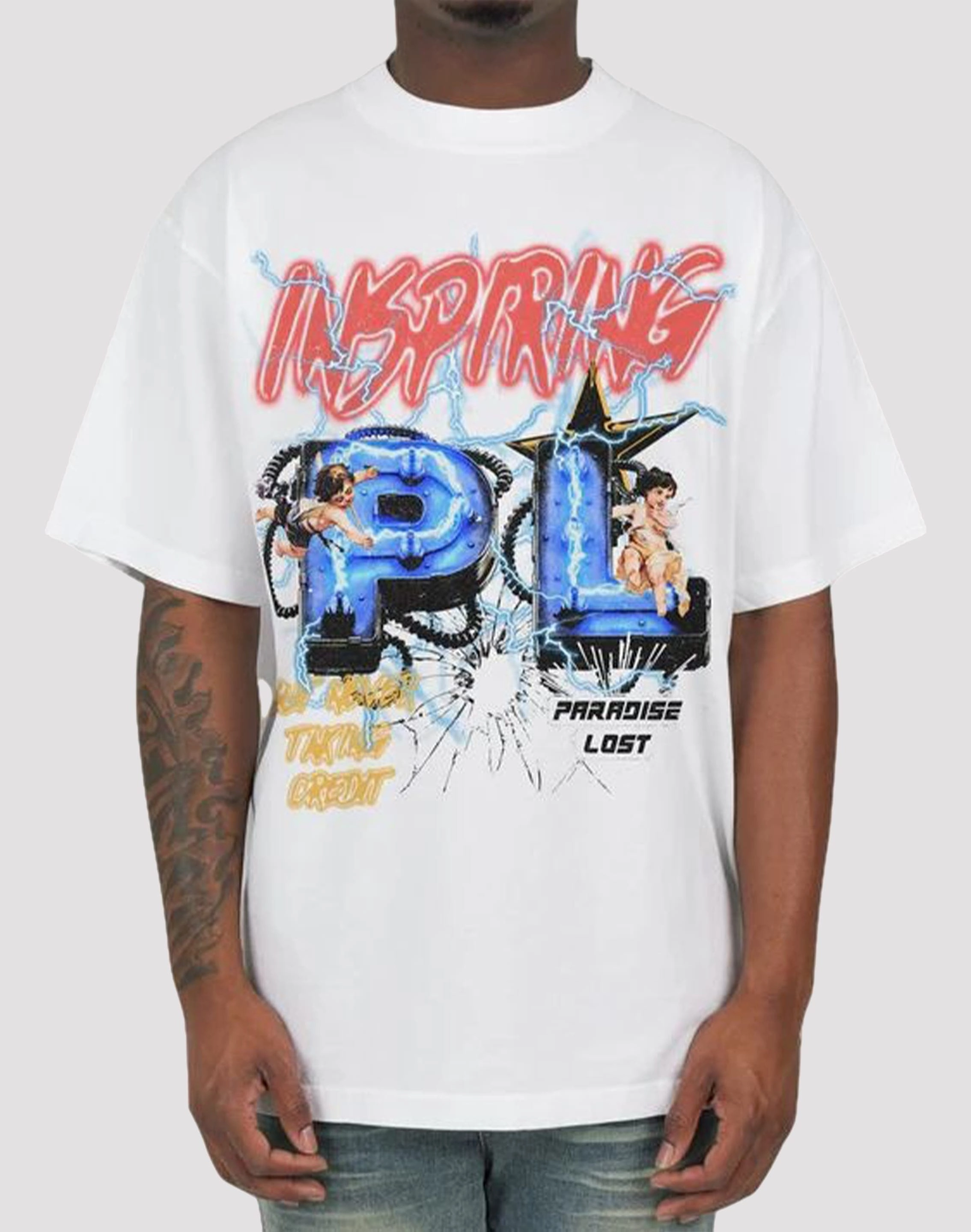 Friction Reducing Liner floral Paradise Lost Certified Tee