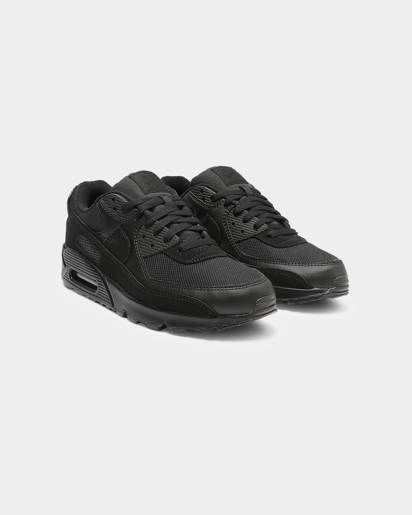 Breathable Ease basketball - style Nike Air Max 90 Black/Black