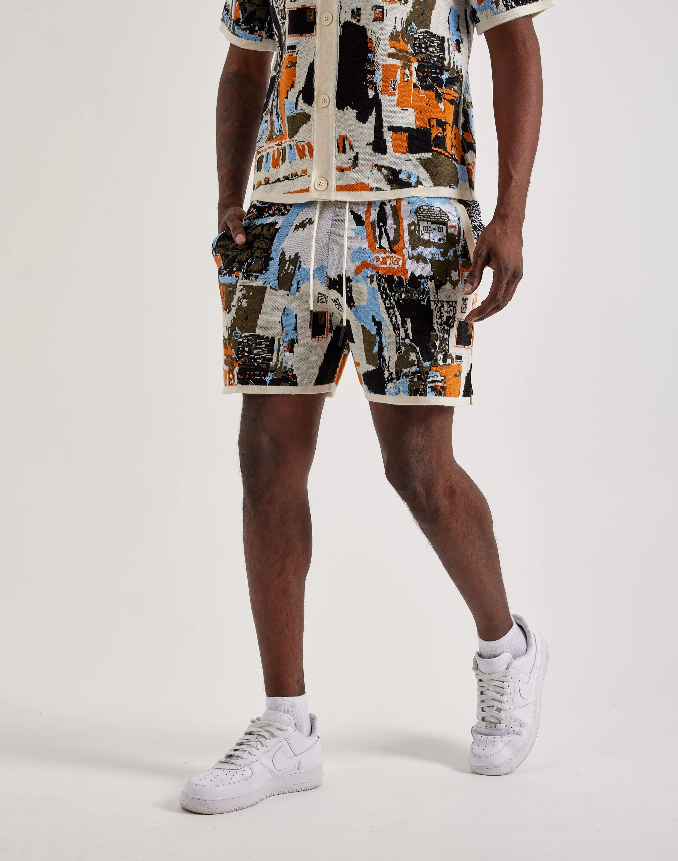 Anti Odor Tech Structured chic Chapter By Kohli One In A Million Knit Shorts