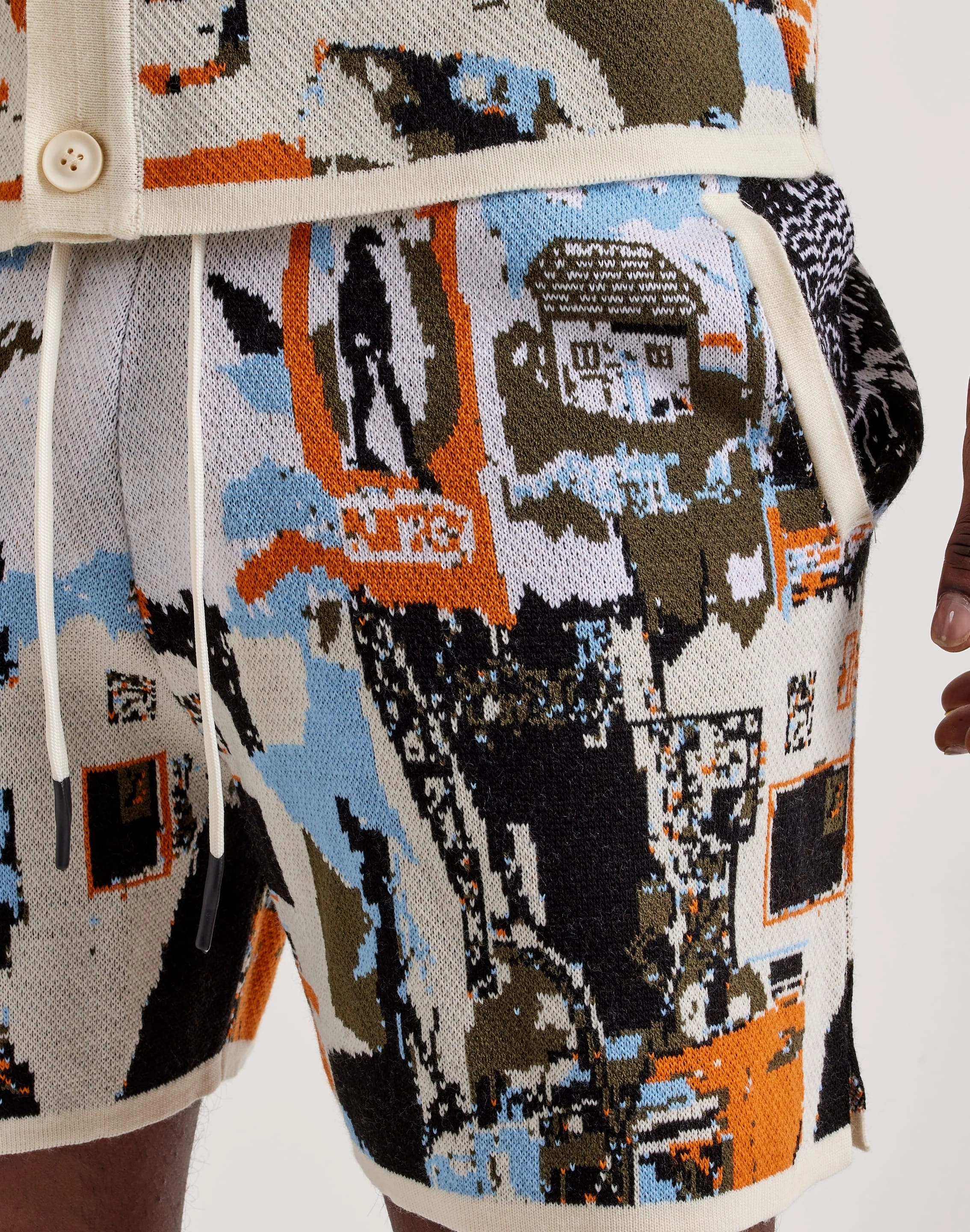 Chapter By Kohli One In A Million Knit Shorts football players' protection Flexible stability