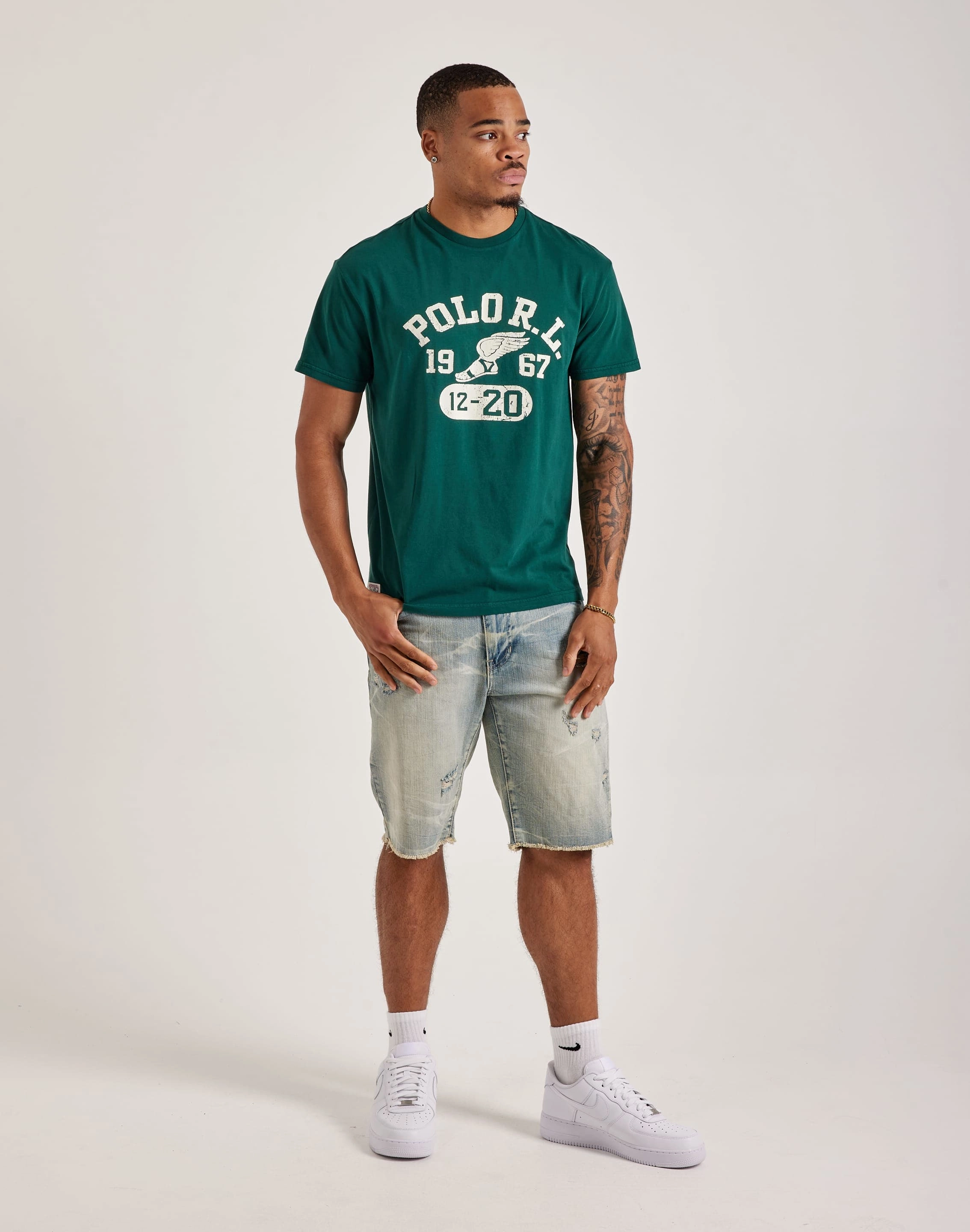 Polo Ralph Lauren Classic Fit Jersey Graphic Tee Model