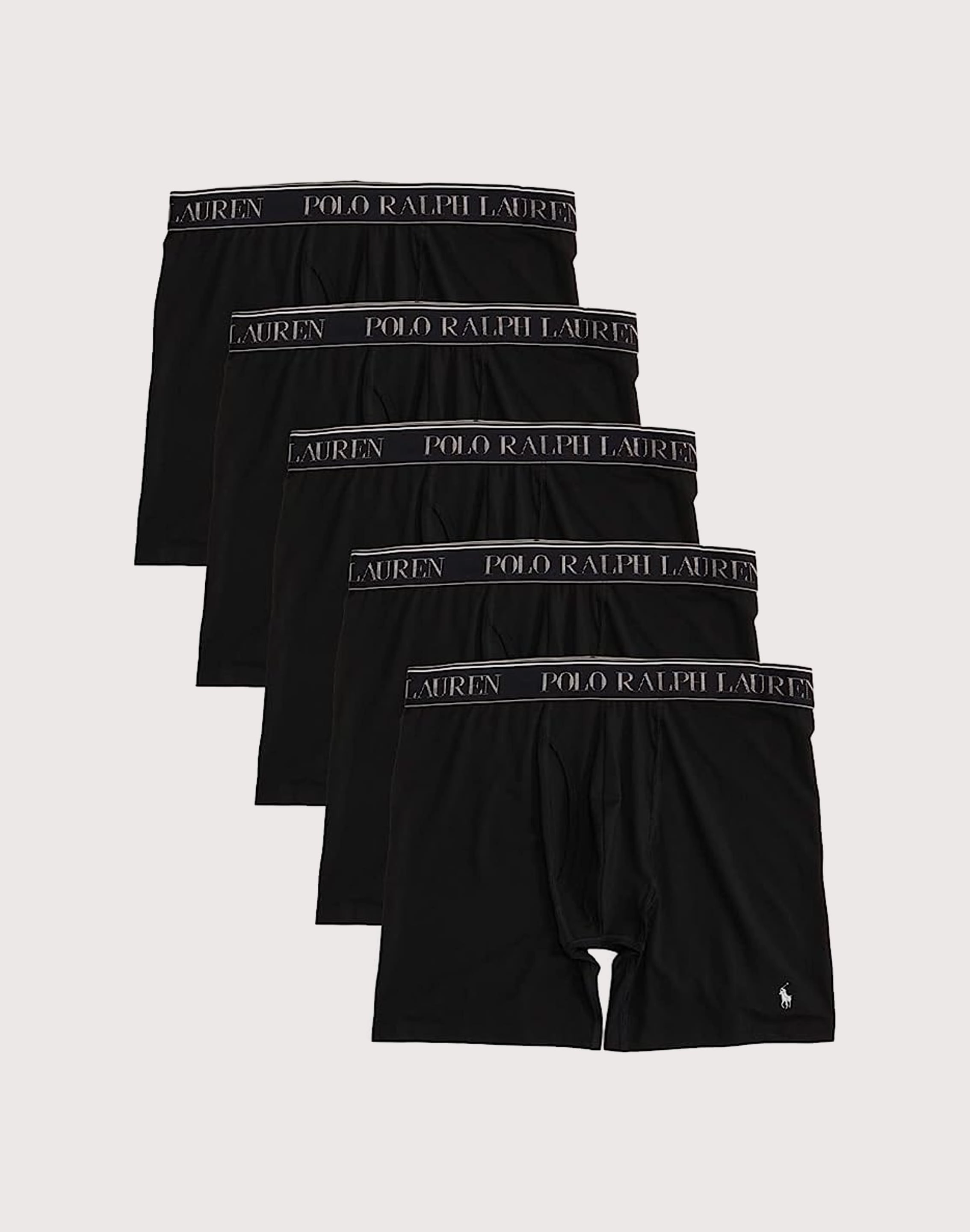 Polo Ralph Lauren Classic-Fit Microfiber Boxers 5-Pack Barefoot Inspired