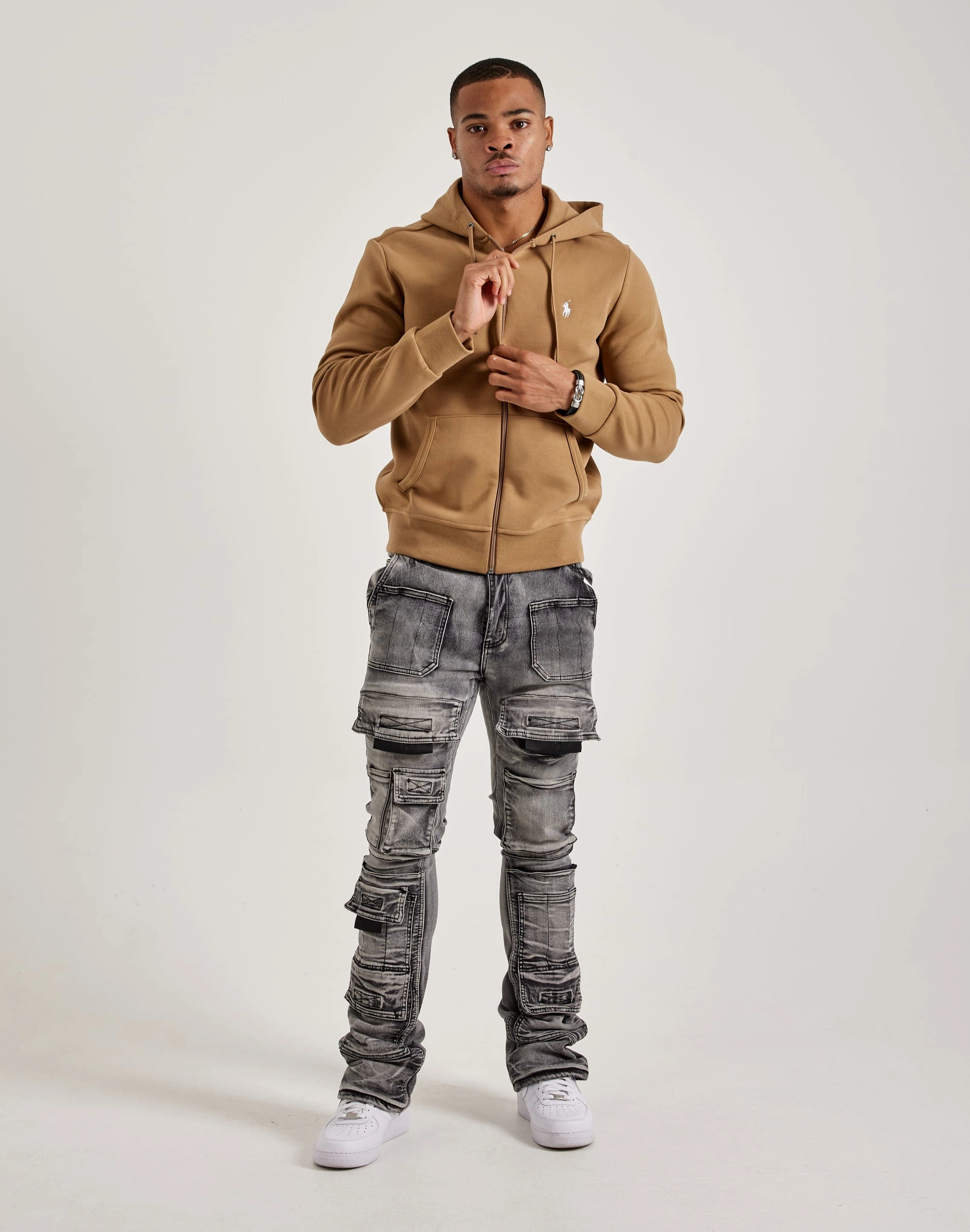 Polo Ralph Lauren Double-Knit Full-Zip Hoodie Airflow Vent System