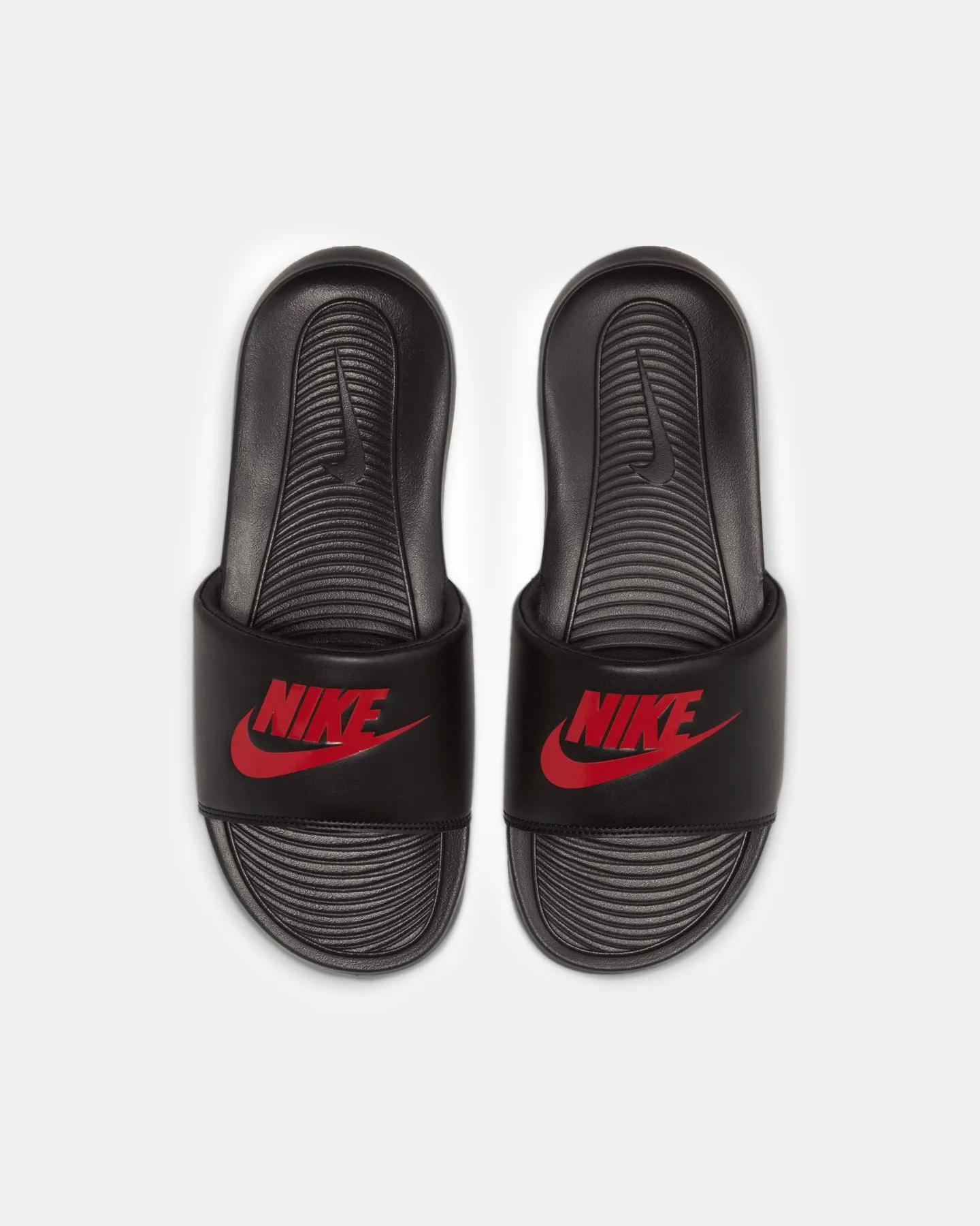 agility - improvement - level Nike Victori One Slides Black/Black/University Red