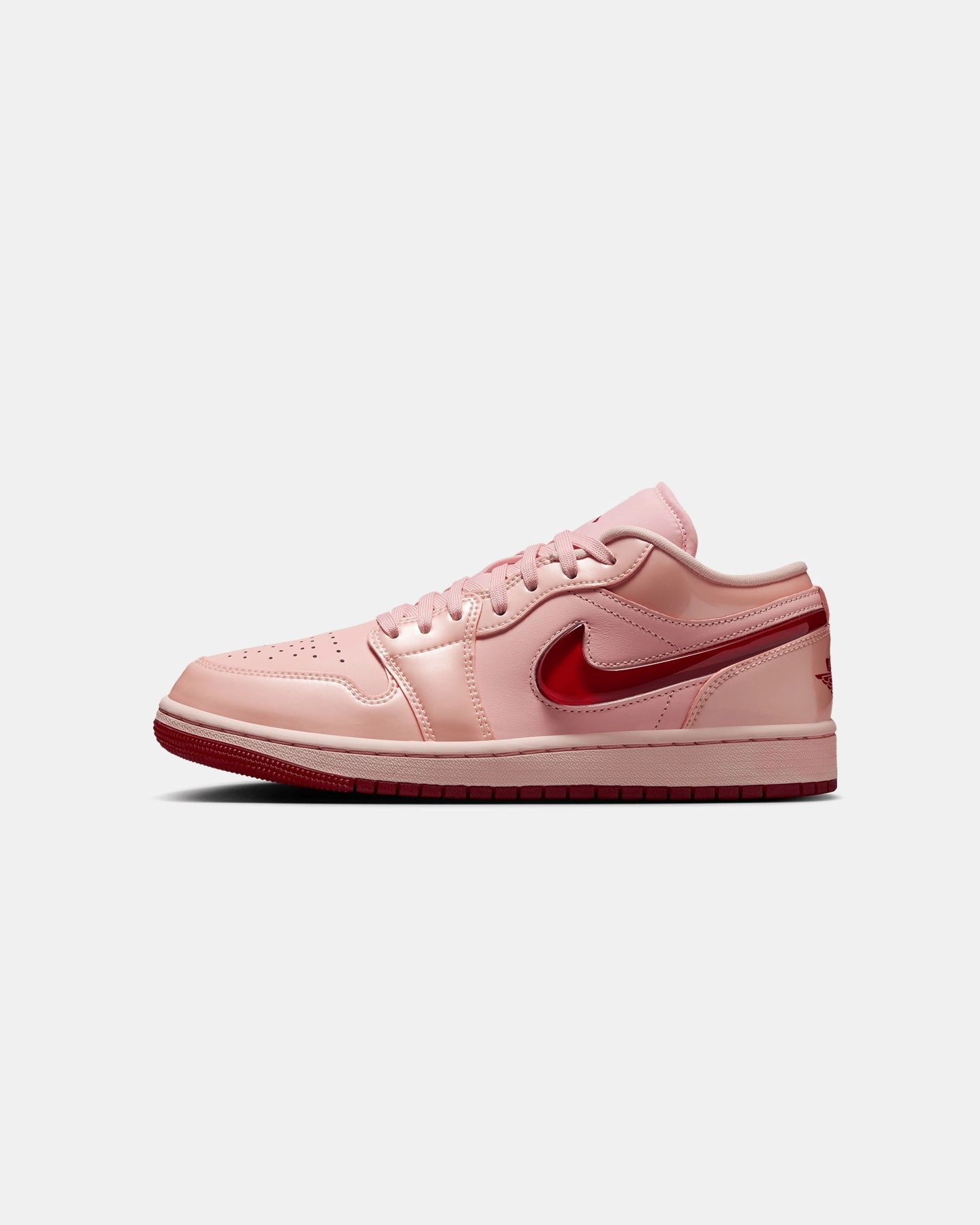 Heel Lock Technology Jordan Women's Air Jordan 1 Low SE "V-Day" Coral