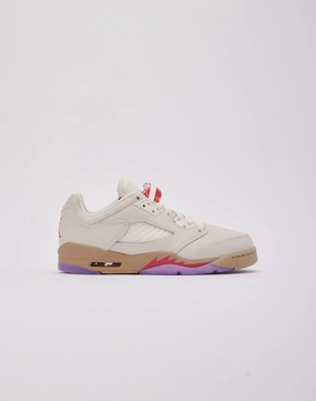 Cushioned Collar Design Jordan Air Jordan 5 Retro Low 'Peanut Butter & Jelly' Grade-School