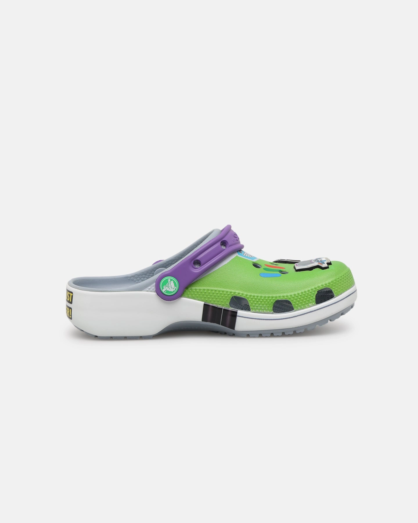 Crocs X Pixar Toy Story  Buzz Lightyear Kids' Classic Clog (GS) Blue Grey Ultra Cushioned