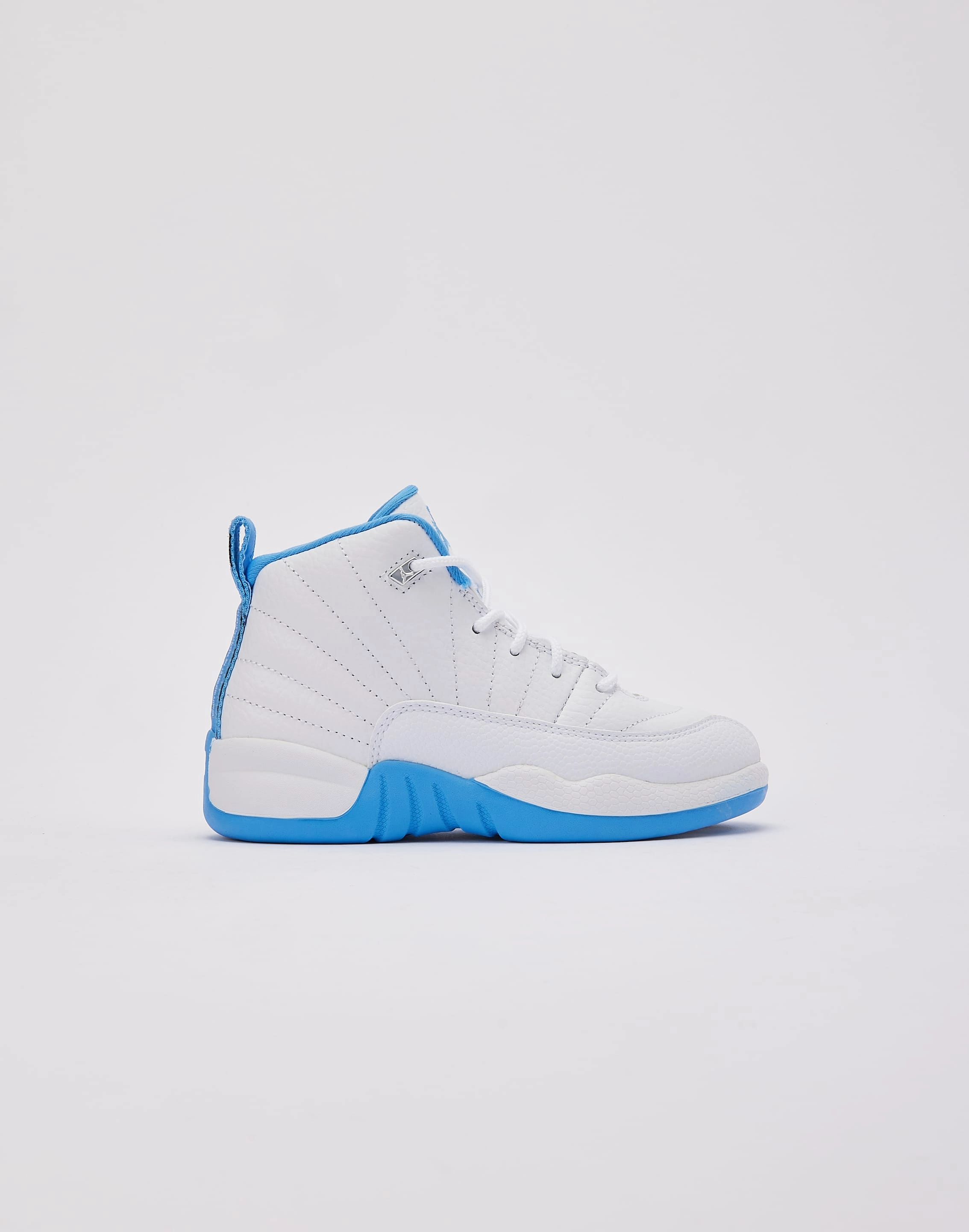 Jordan Air Jordan 12 Retro 'White and University Blue' Pre-School Retro Mode