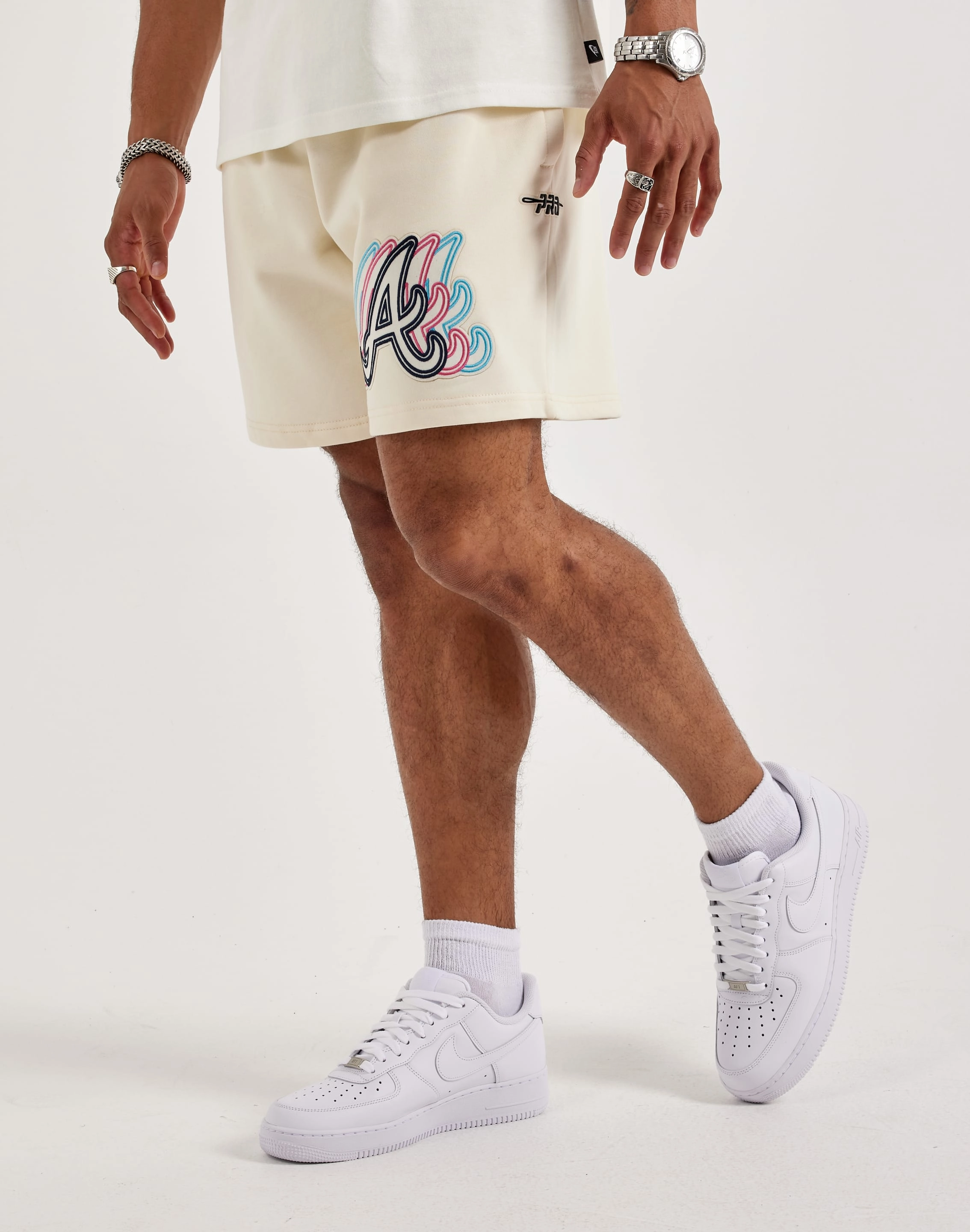 Pro Standard MLB Atlanta Braves Echo Shorts left - foot