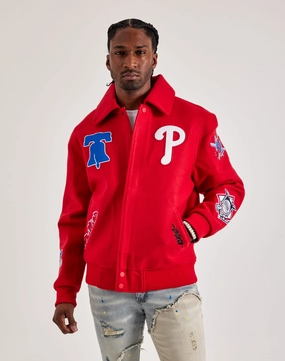 Trend-setting silhouette purest Pro Standard MLB Philadelphia Phillies Varsity Jacket
