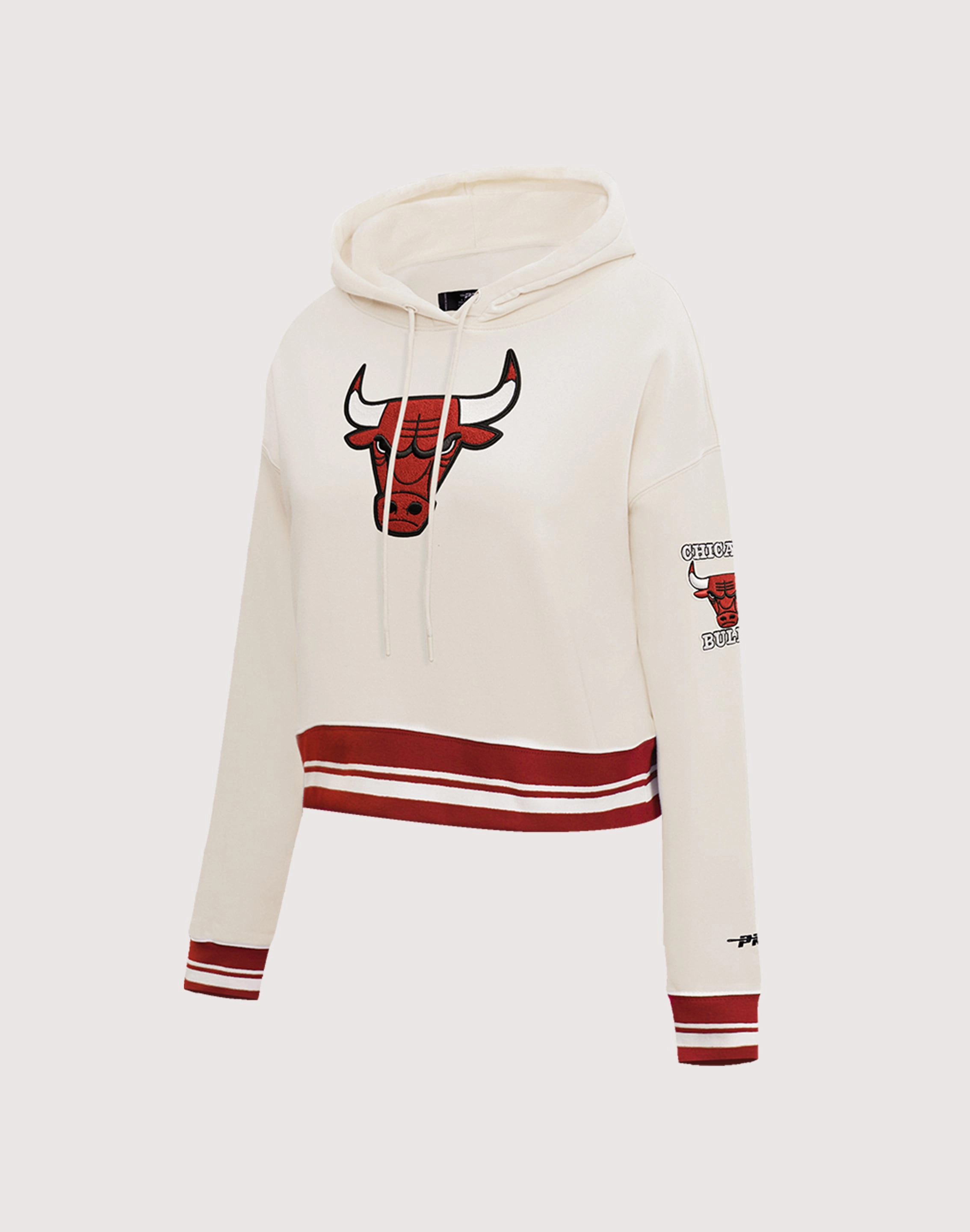 Retro-inspired cushioning Anti Fatigue Technology Pro Standard NBA Chicago Bulls Retro Classic Cropped Hoodie
