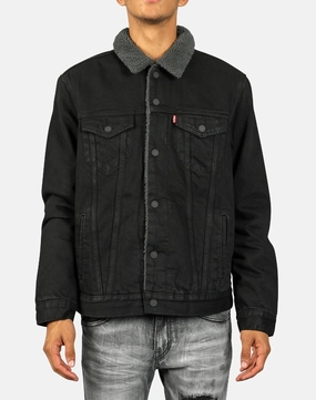 Levi SHERPA TRUCKER DENIM JACKET Bold Design Trustworthy