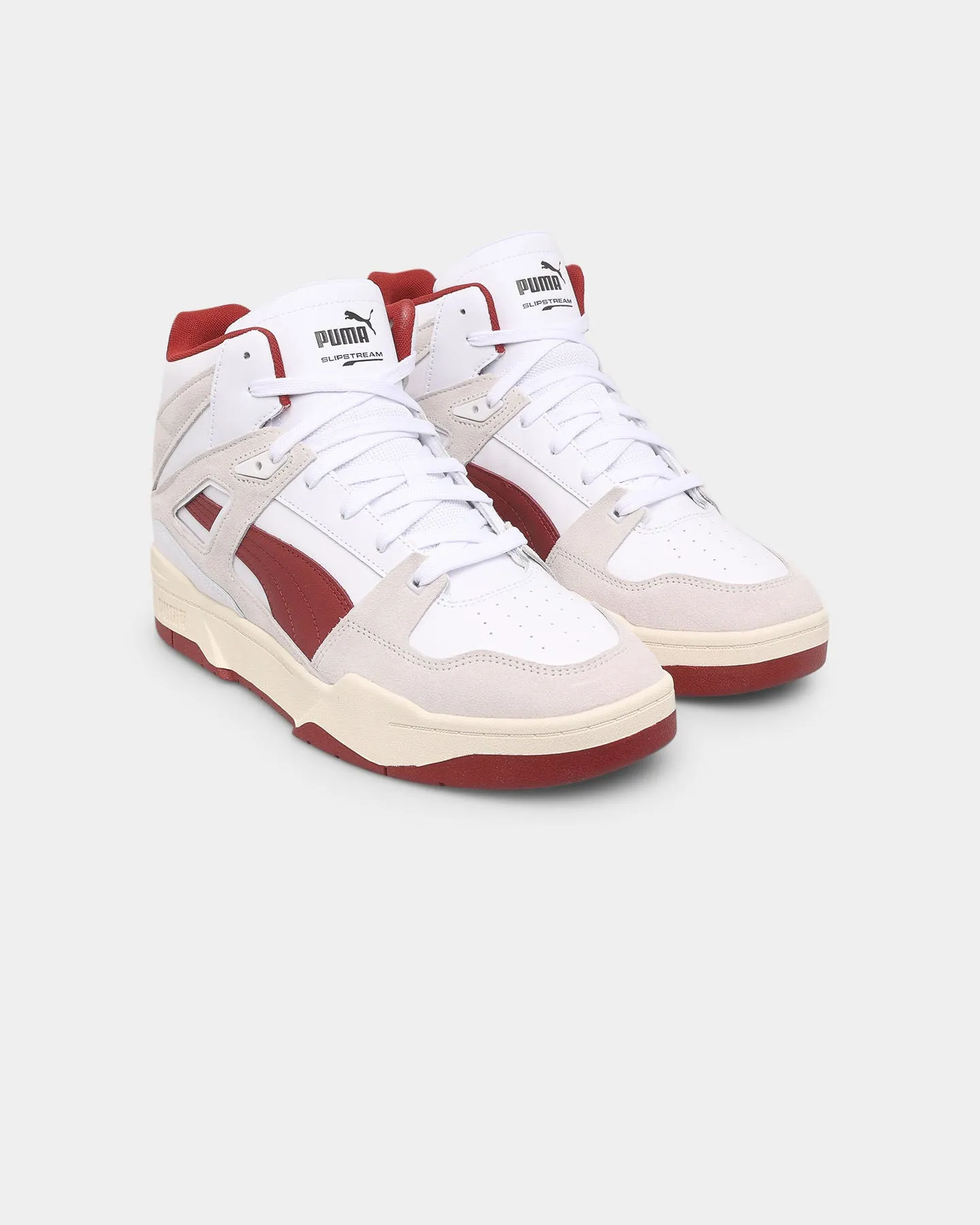 Puma Slipstream Hi Heritage Shoes Puma White-Nimbus Cloud-Intense Red driest