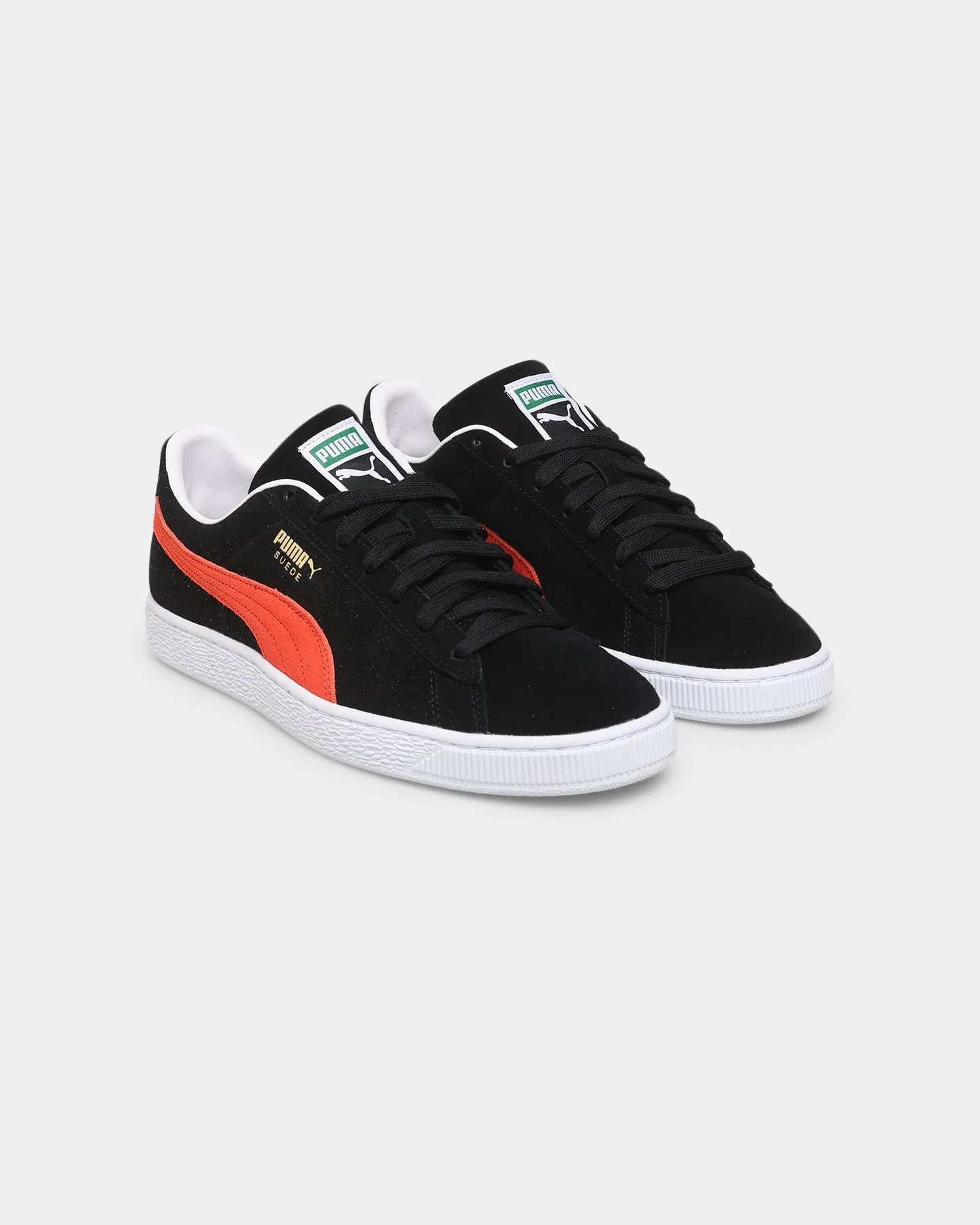 gym - specific functions toddlers' sizes Puma Suede Classic XXI Black/Cherry Tomato