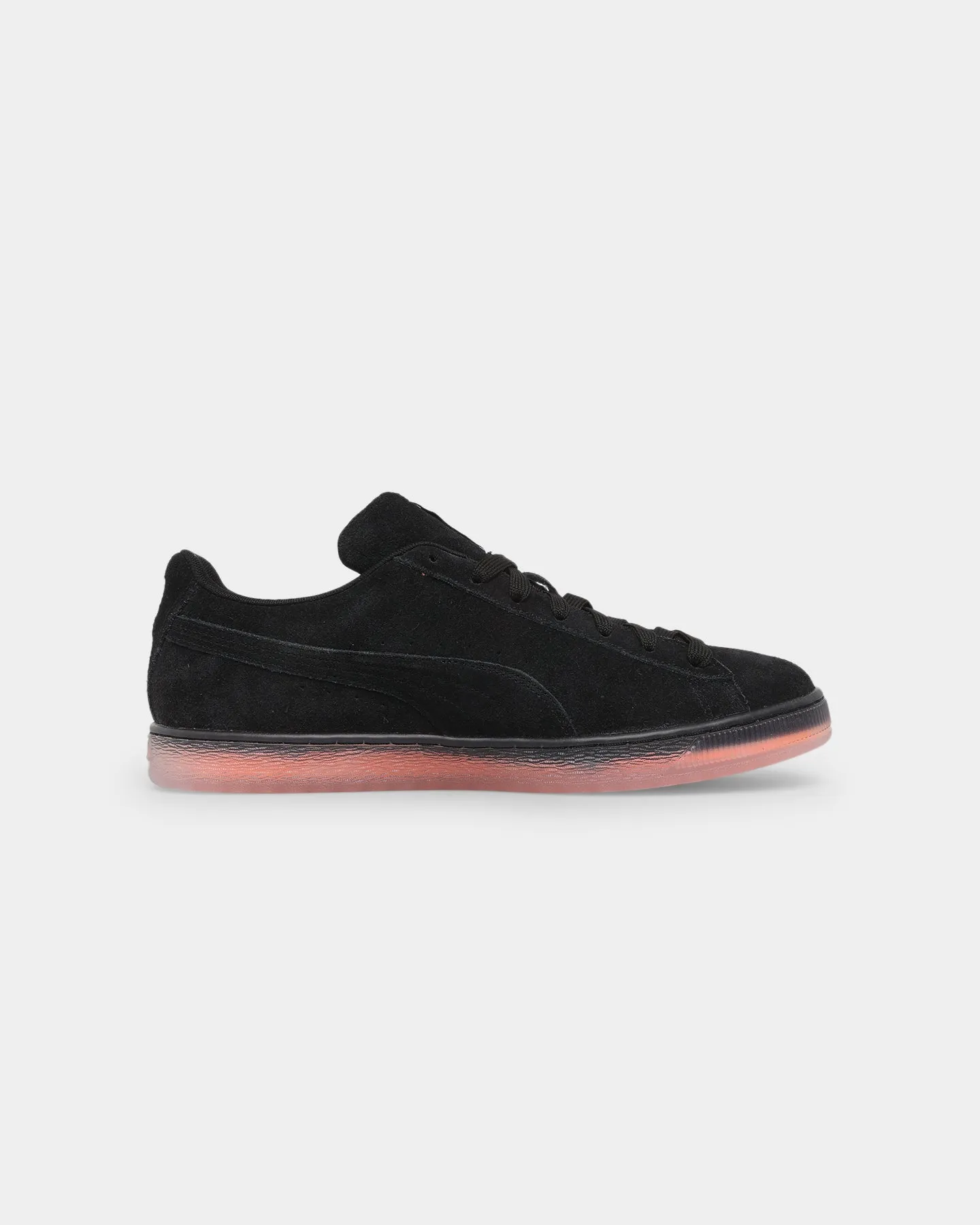 Casual Elegance Puma Suede Displaced Basketball Shoes Puma Black-Neon
