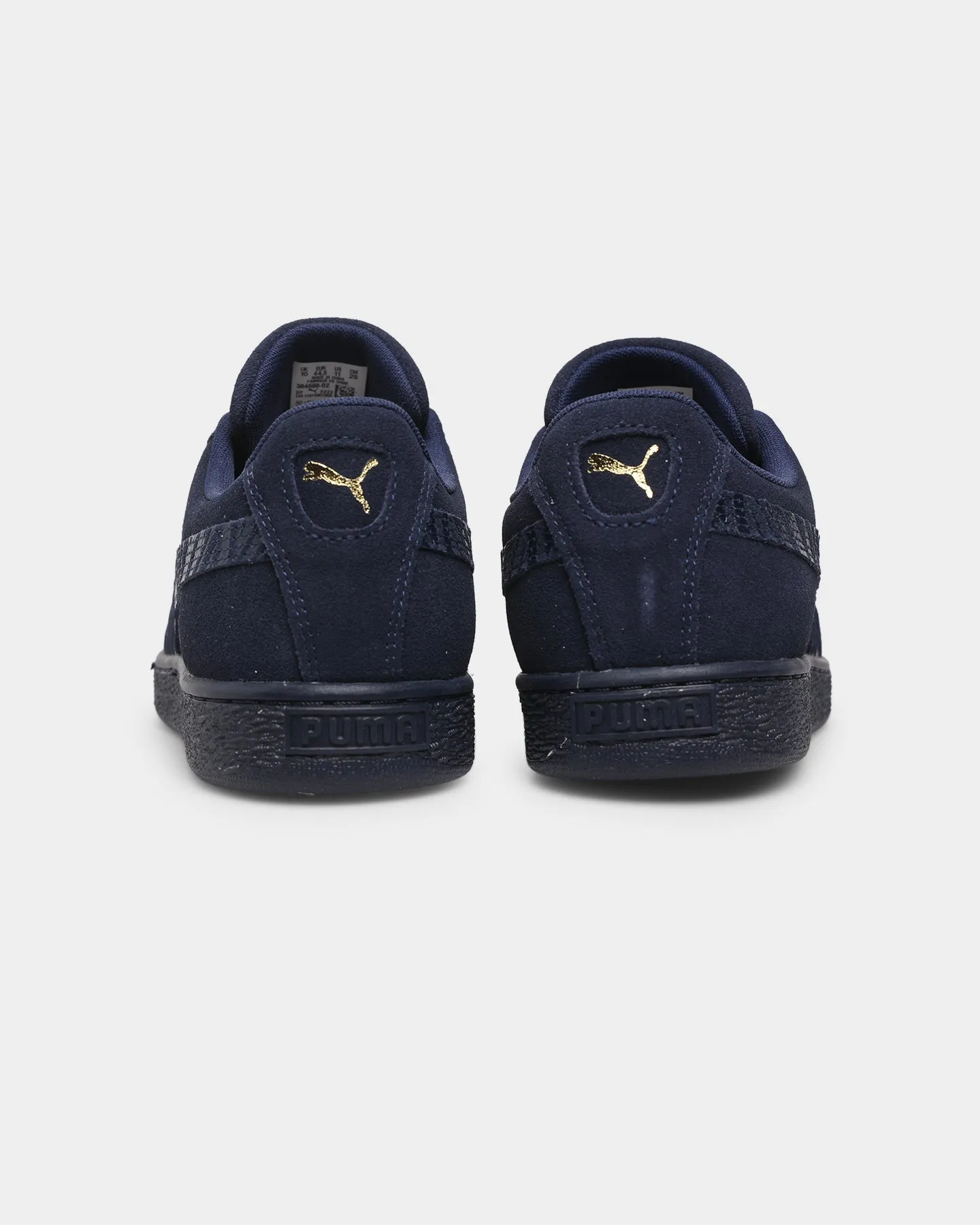 Puma Suede Mono Deboss Sneakers Peacoat Waterproof Membrane Technology most summer