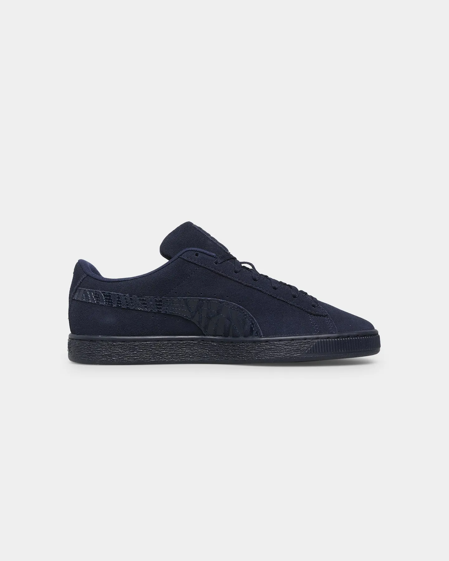 Puma Suede Mono Deboss Sneakers Peacoat Tall