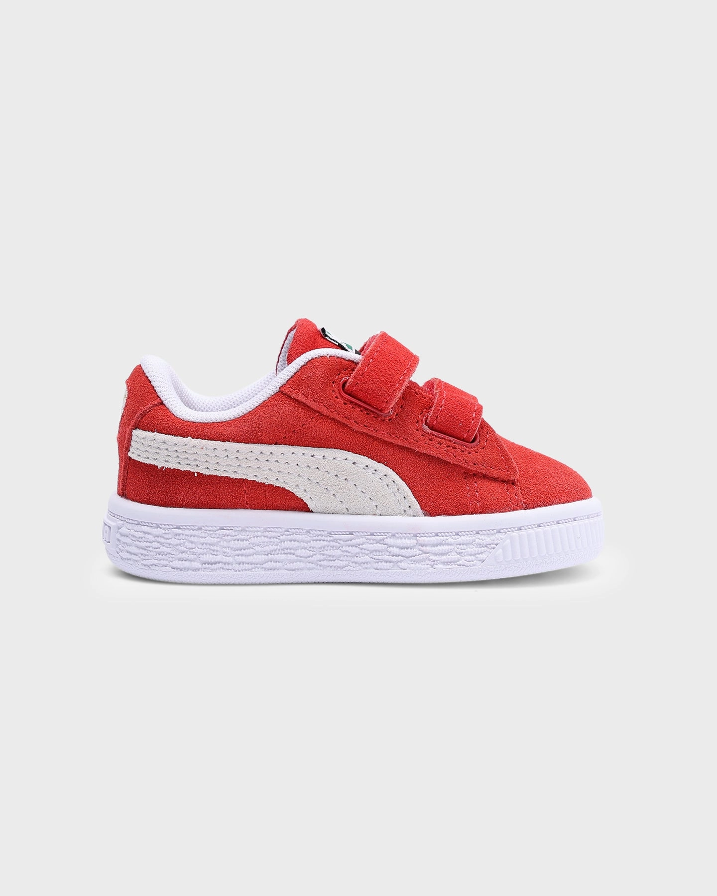 Anti   Abrasion Puma Infant Suede Classic XXI Red/White