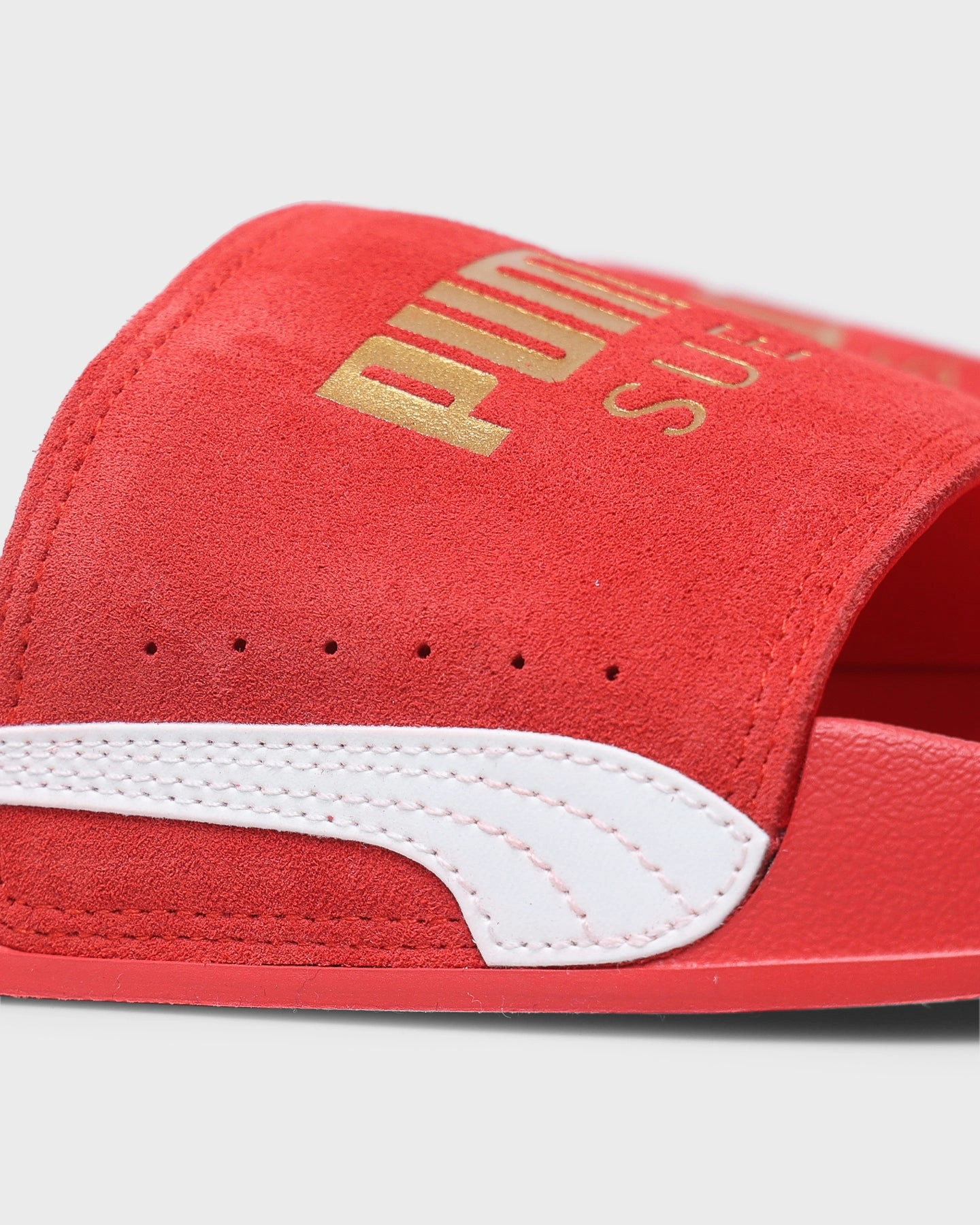 Puma Leadcat 2.0 Suede Classic High Risk Red/Puma Team Gold Trend-setting wear