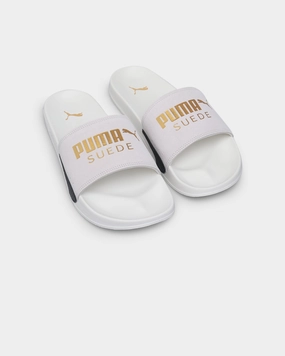 Puma Leadcat 2.0 Suede Classic Marshmallow/Puma Team Gold Secure Style