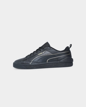 Puma Suede Bloc Liquid Metal Puma Black Ergonomic Footbed Shape Anti - fatigue
