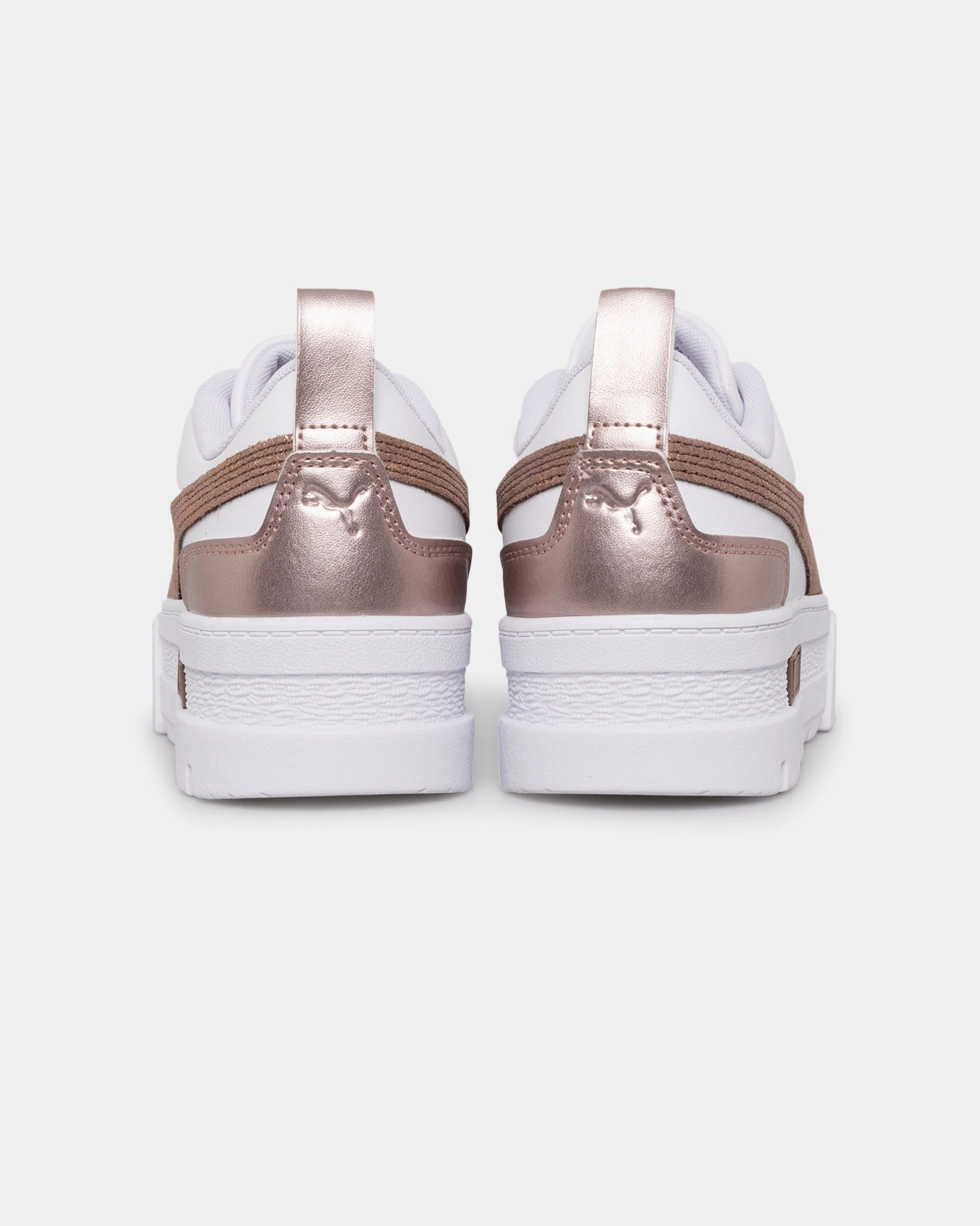 Puma Women's Mayze Glam White fashionable user Impact Dispersion Plate