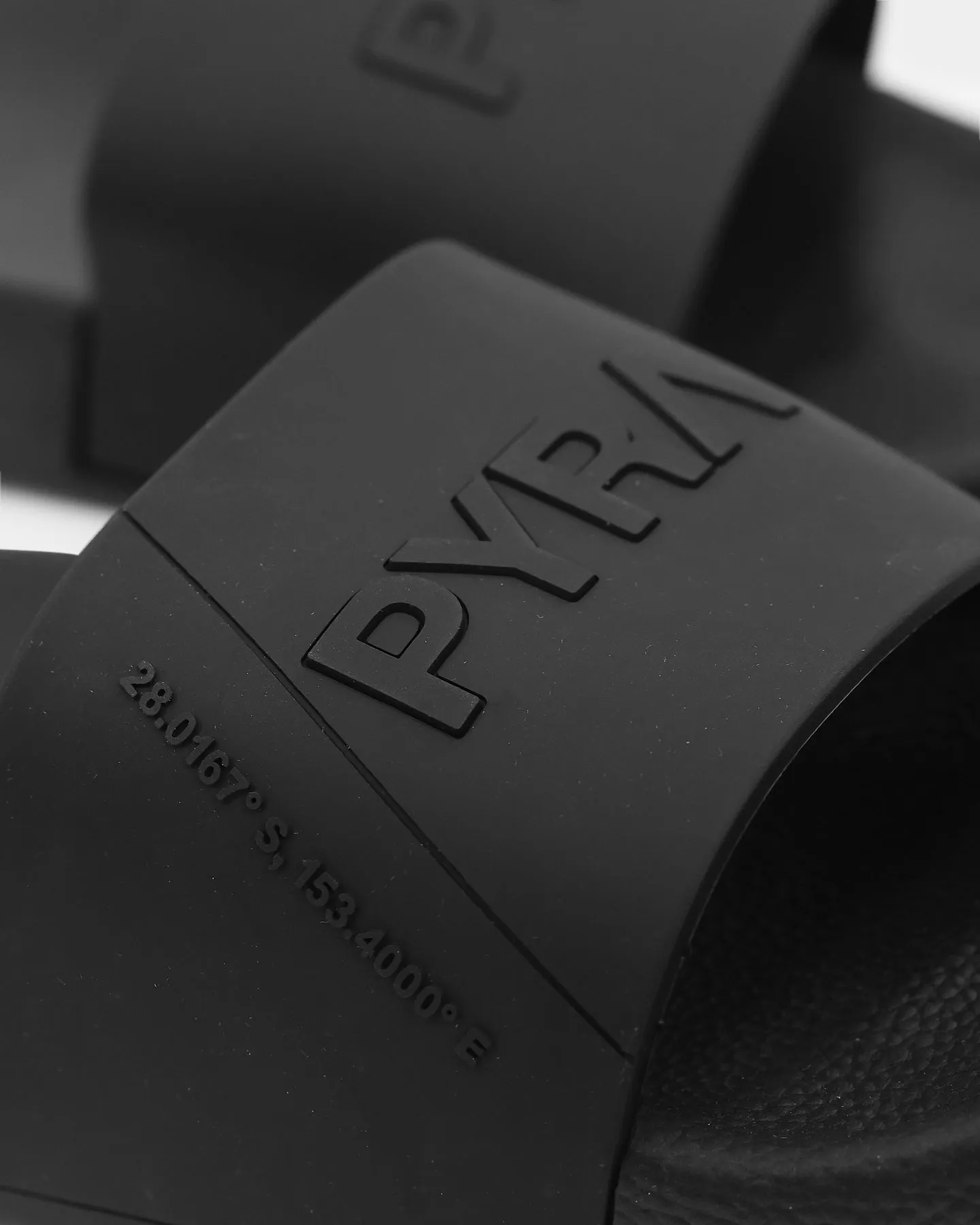 summer fashion trends Eco-friendly PYRA Location Slides Black/Black