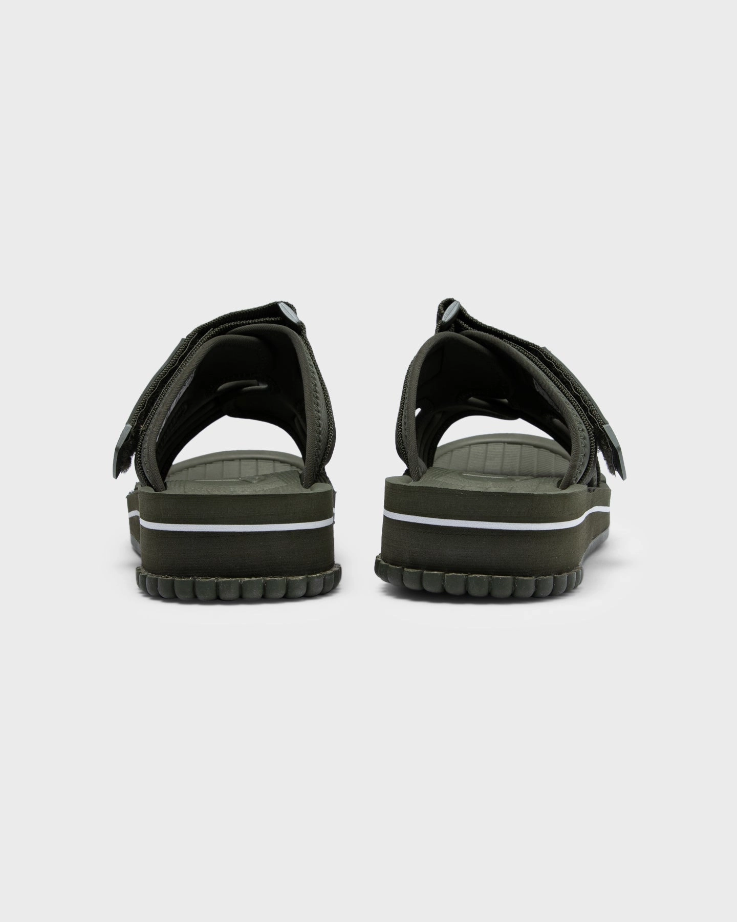 PYRA Men's PYRA? x Shaka Chill Out Sandal Olive Green Temperature Regulation Tech Multi Density Foam Layers