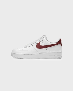 Vegan Friendly Fabric top Nike Air Force 1 '07 White/Team Red