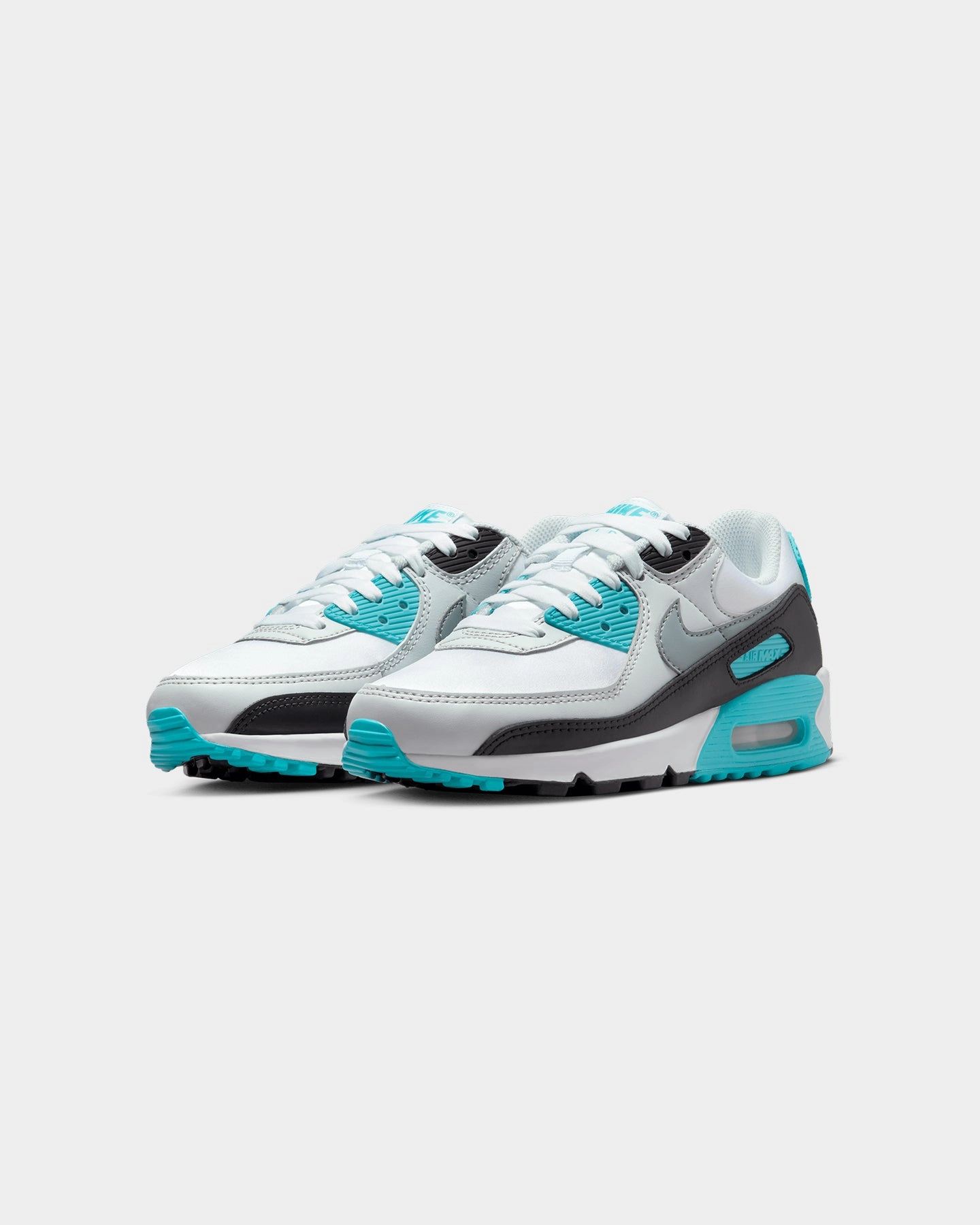 Nike Women's Air Max 90 White/Cool Grey Heel