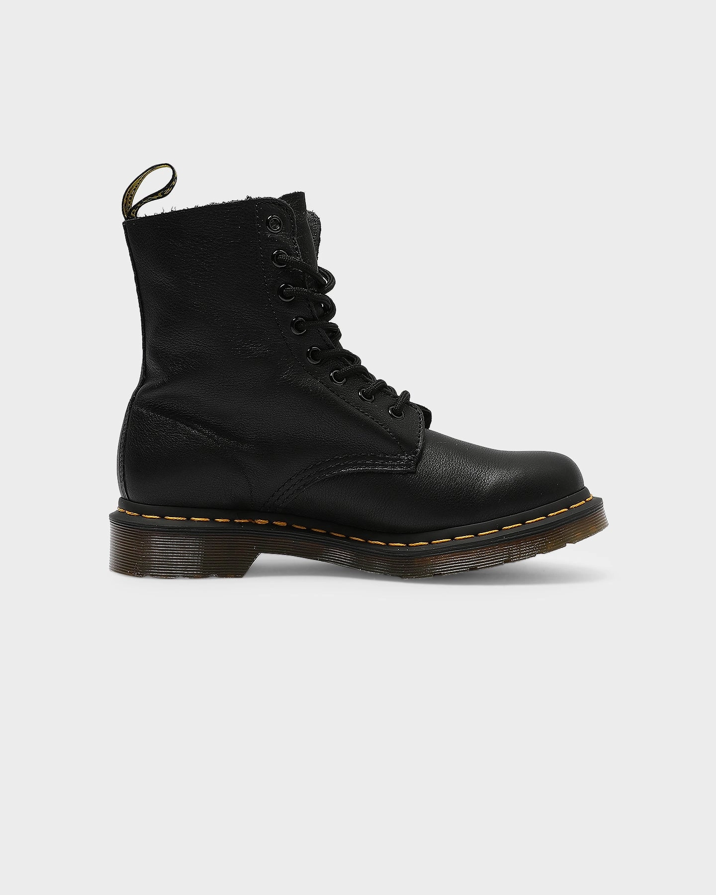 Dr. Martens Women's 1460 Pascal Virginia Black Virginia Tailored lining Lightweight Composite Material