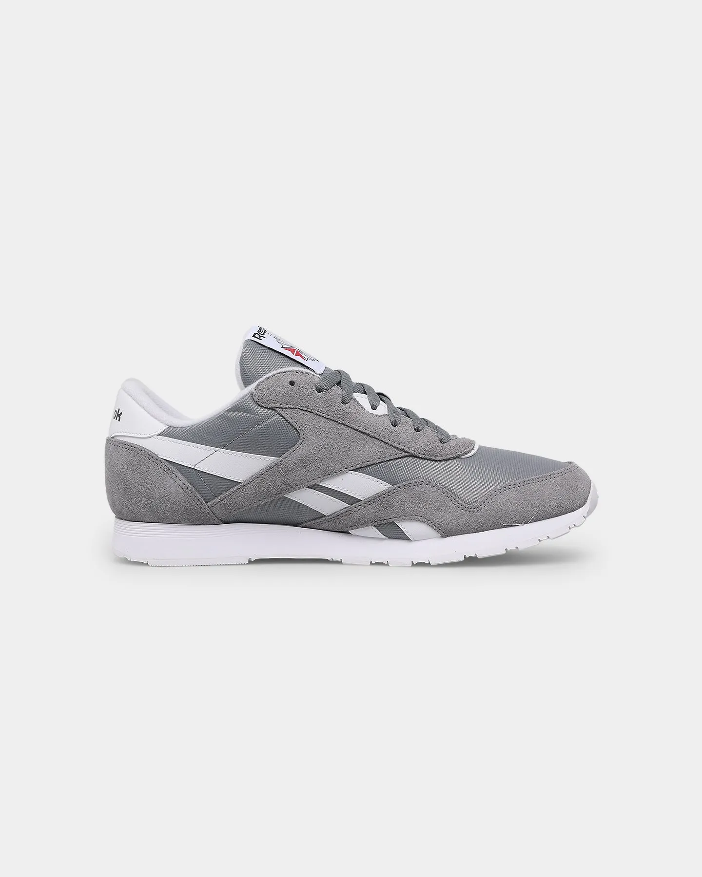 Reebok CL Nylon Pure Grey 5/Ftwr White sock liner Weatherproof Barrier Layer