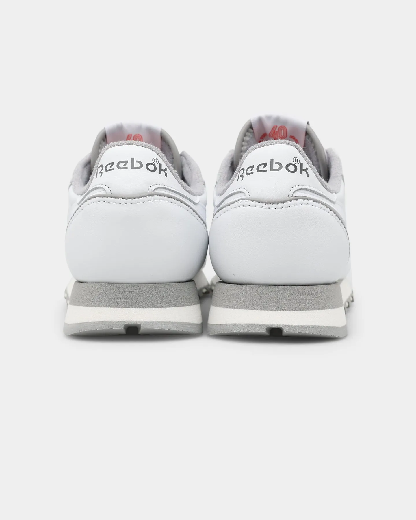 Machine washable Reebok Classic Leather (40th Anniversary) White