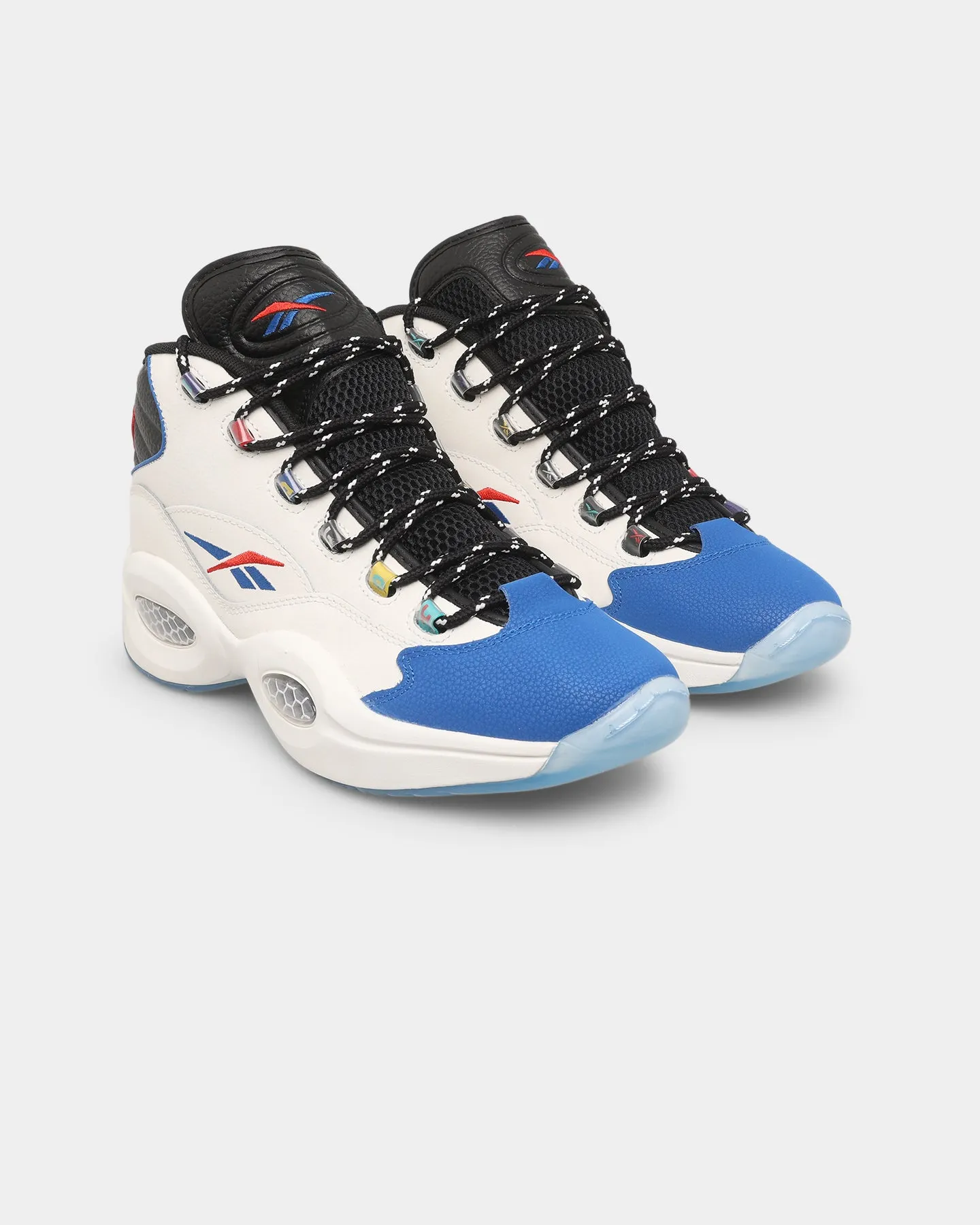 floral Recycled fabric Reebok Question Mid Chalk/Black