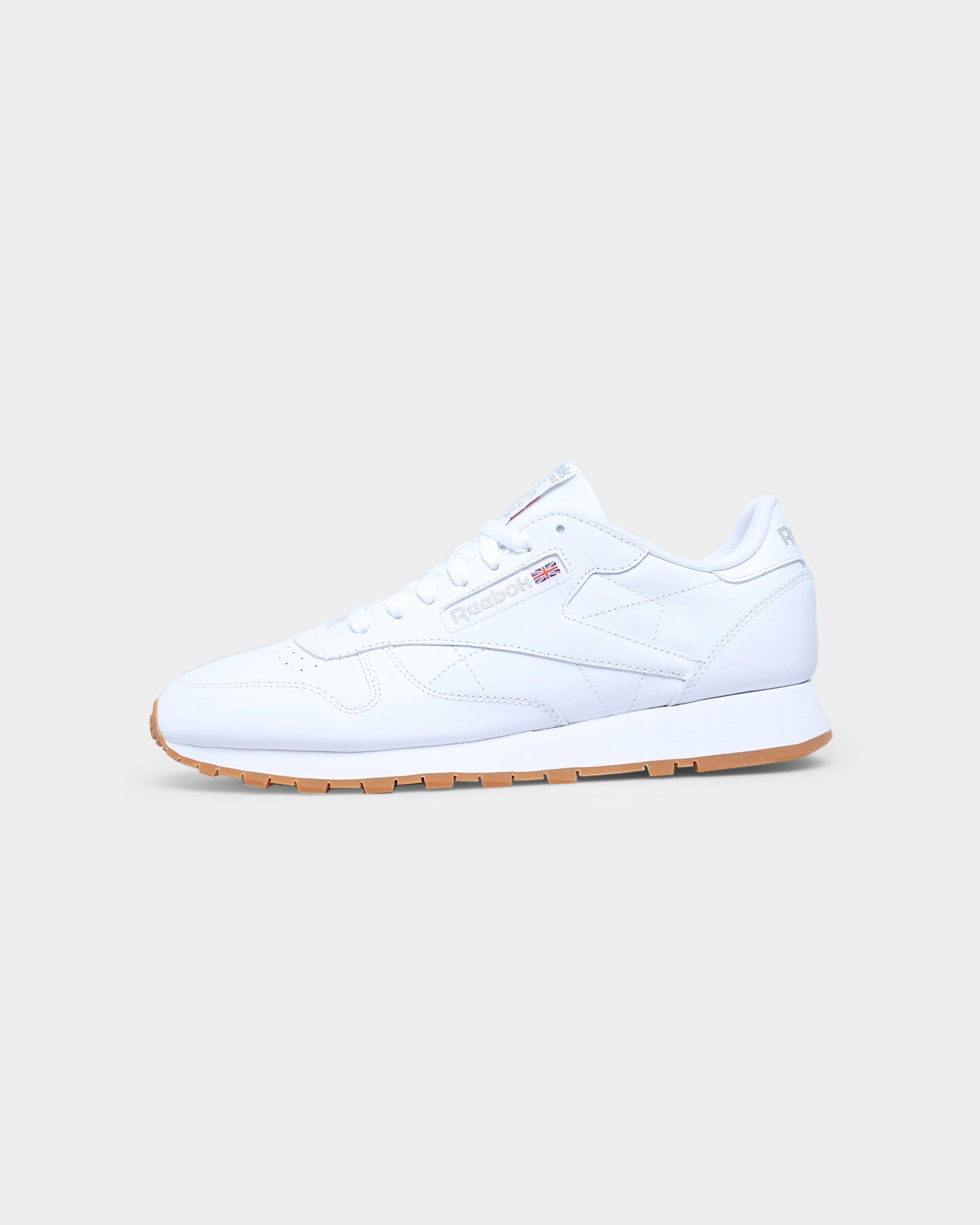 Non Marking Outsole Reebok Classic Leather White/Pure Grey 3/Red