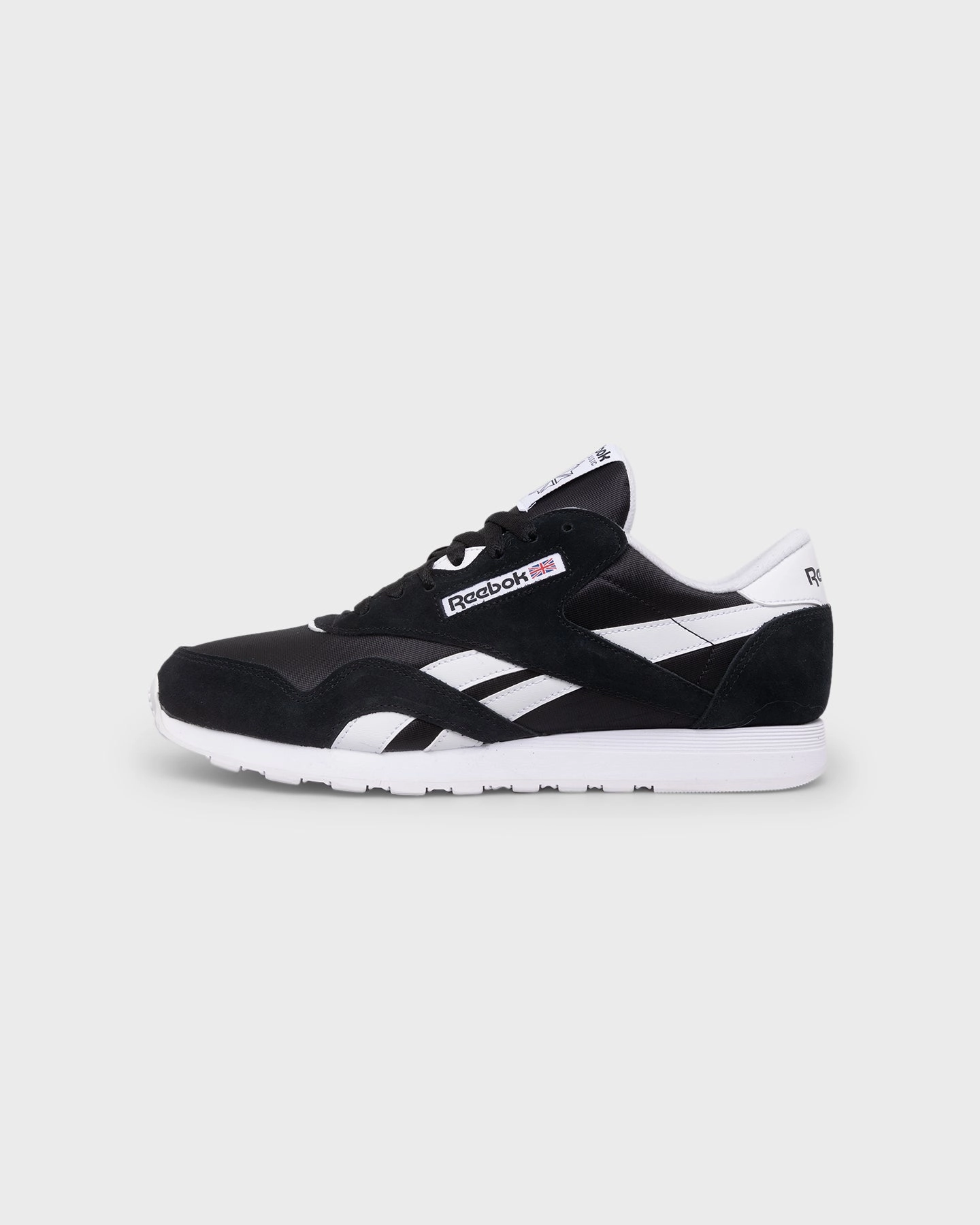 Reebok Classic Nylon Core Black/Footwear White Active Footwear Cushioned Fit