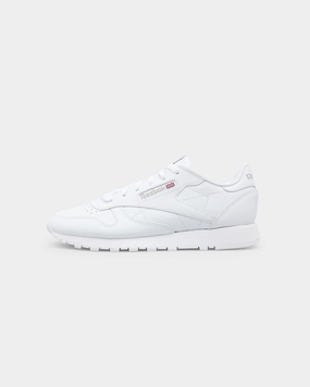 Traction Sole Reebok Women's Classic Leather White