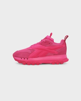 Reebok Women's Reebok X Cardi B Classic Leather V2 Pink Fusion Arch Reinforcement