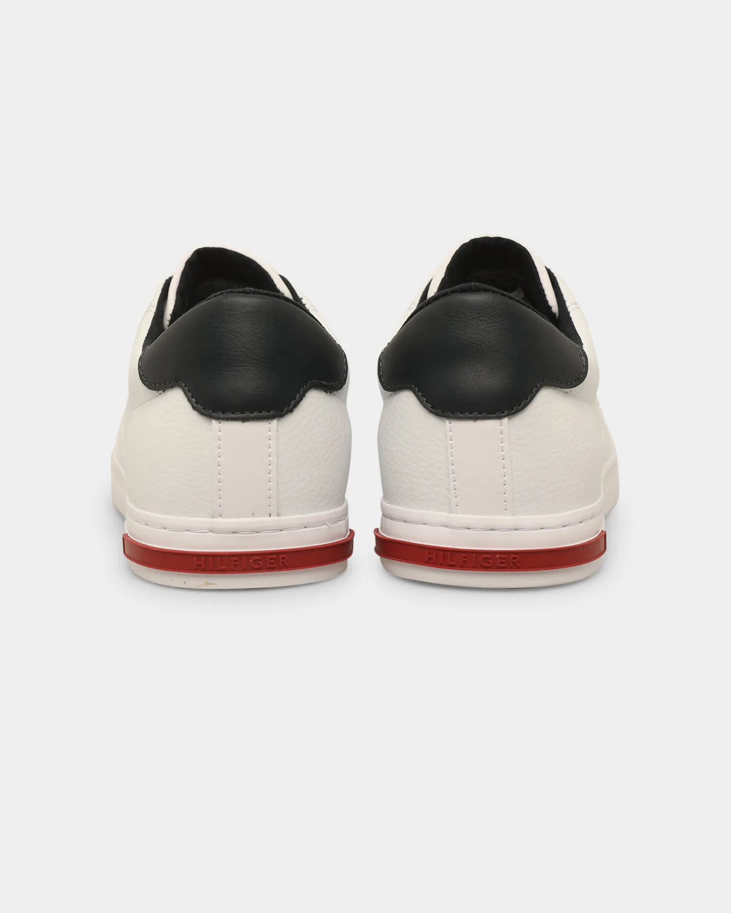 Round - toe Tommy Jeans Essential Leather Detail White