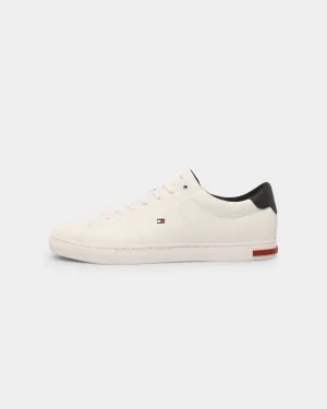 Hypoallergenic Inner Layer Breathable flair Tommy Jeans Essential Leather Detail White