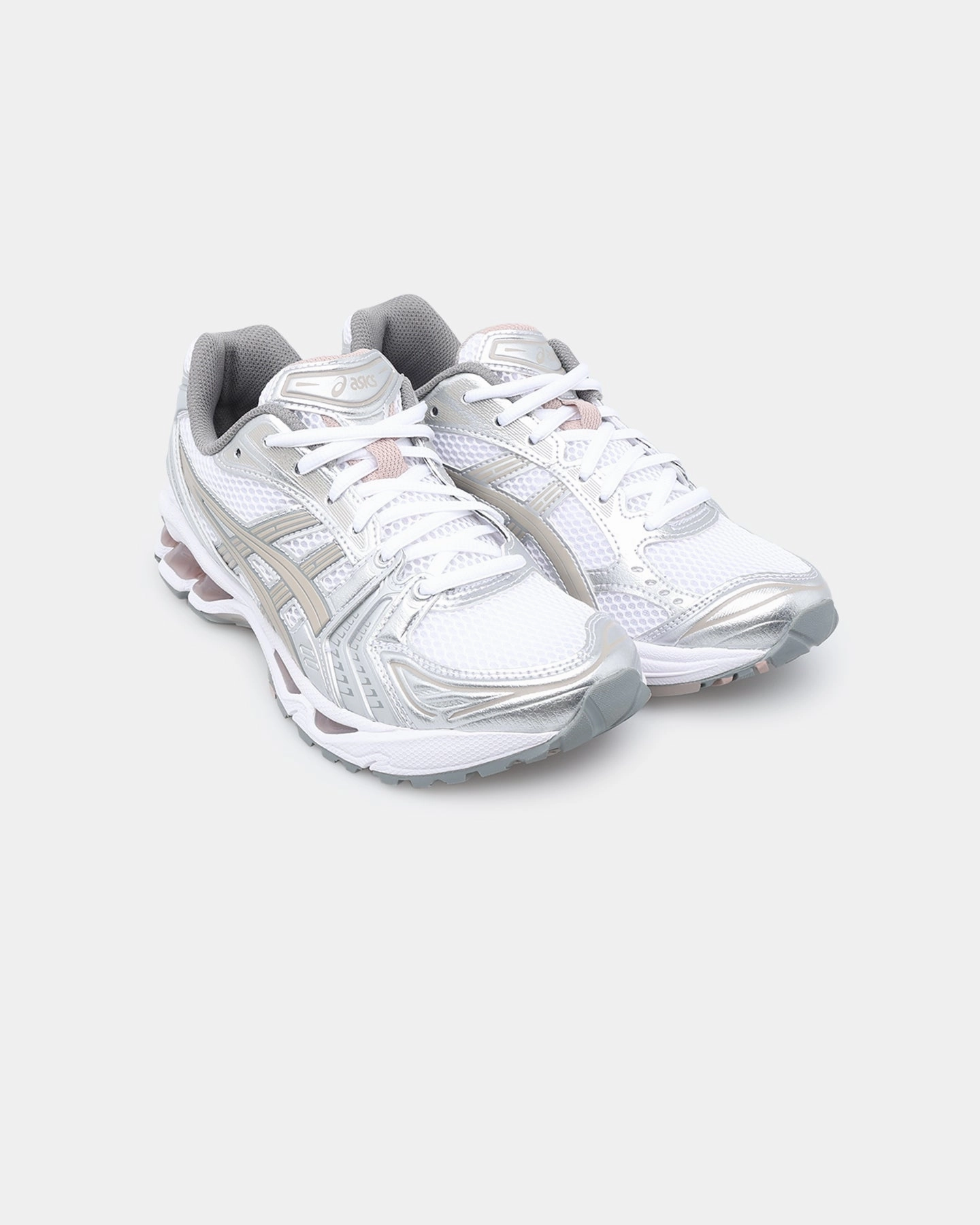 Asics Women's Gel-Kayano 14 White Shock Diffusion Structure Temperature control