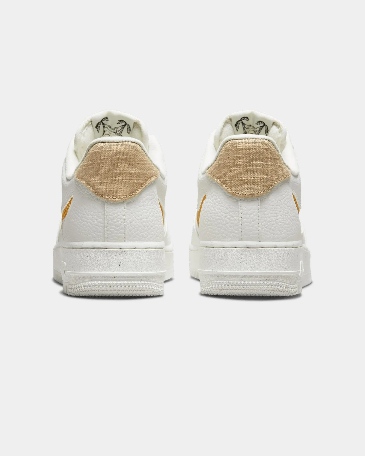 Nike Air Force 1 '07 LV8 Next Nature Sail/Sanded Gold Reinforced toe cap midsole - type