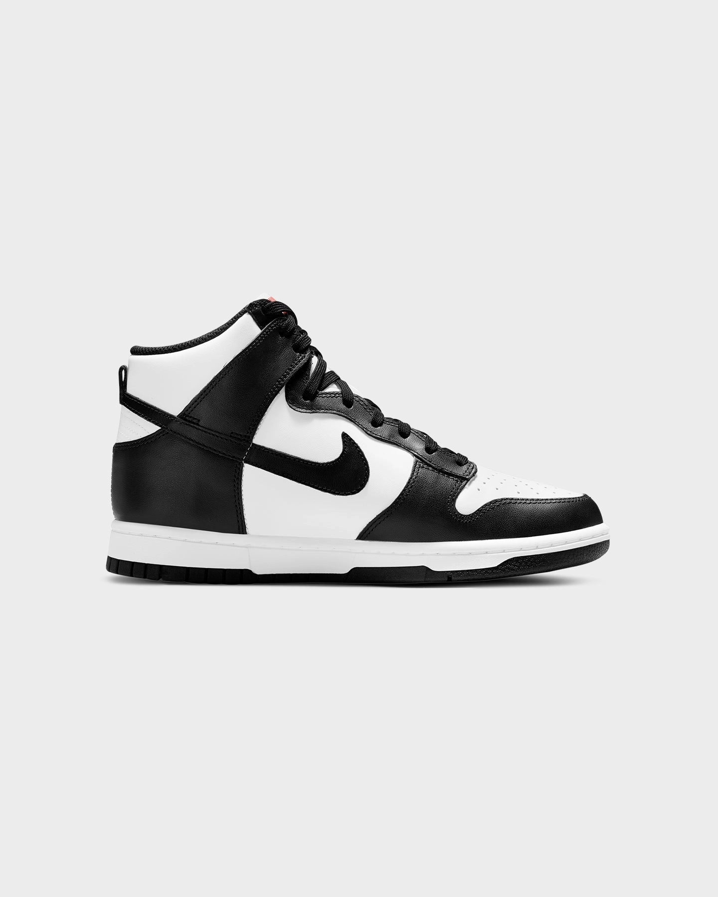 Nike Women's Nike Dunk High "Panda" White/Black school students' loafers strap - type