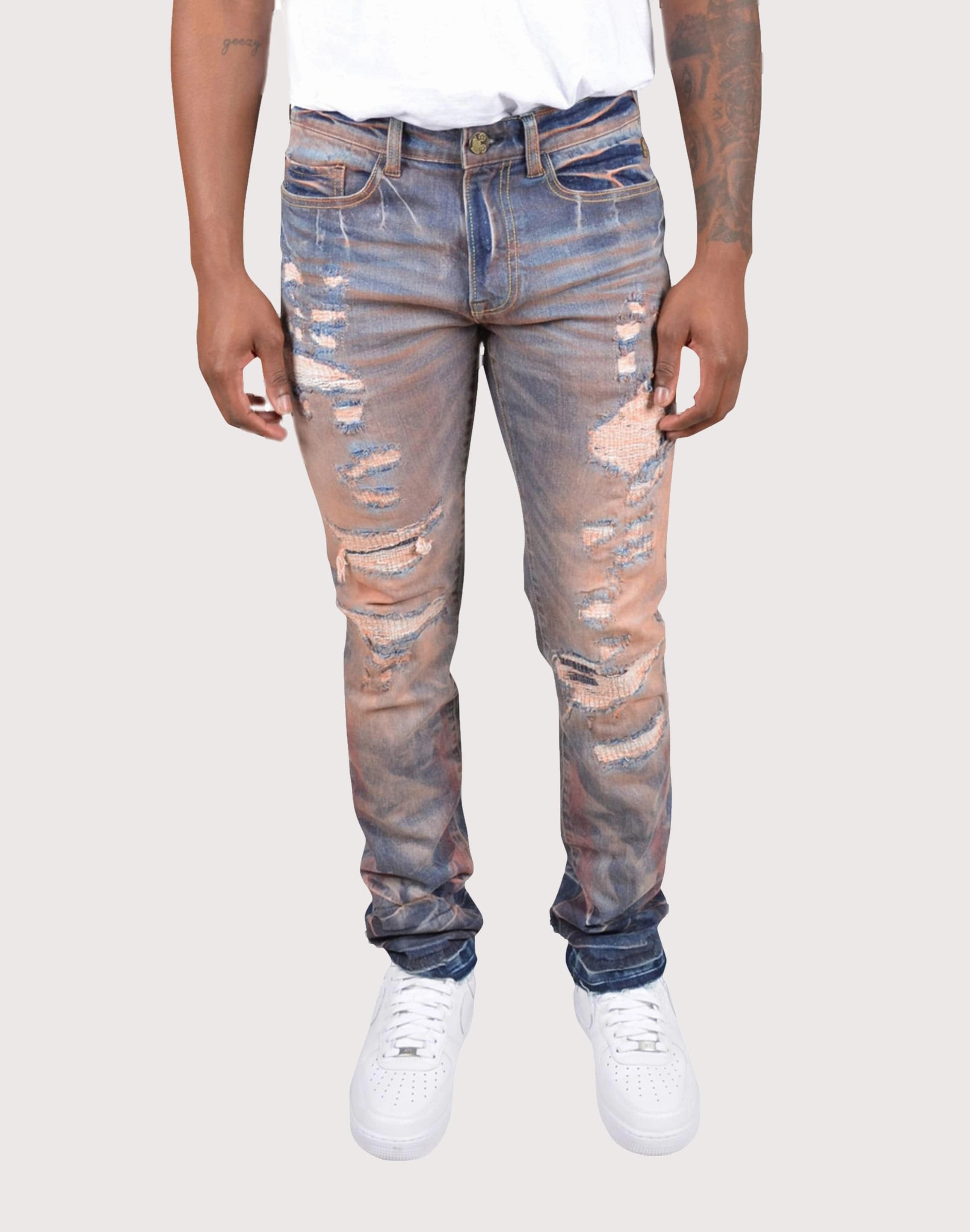 Grindhouse Rip N Repair Jeans neutral - colors